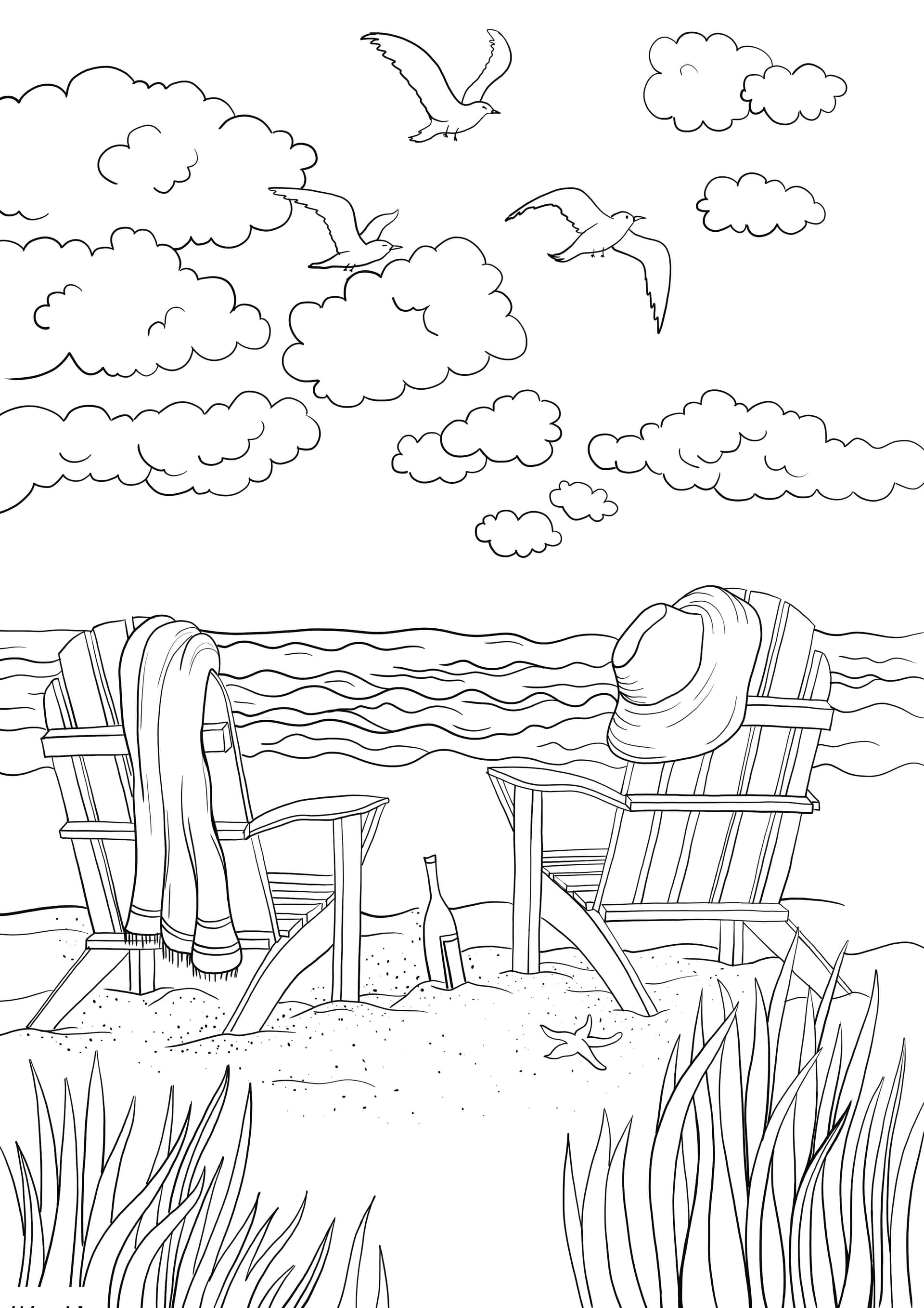 summer beach