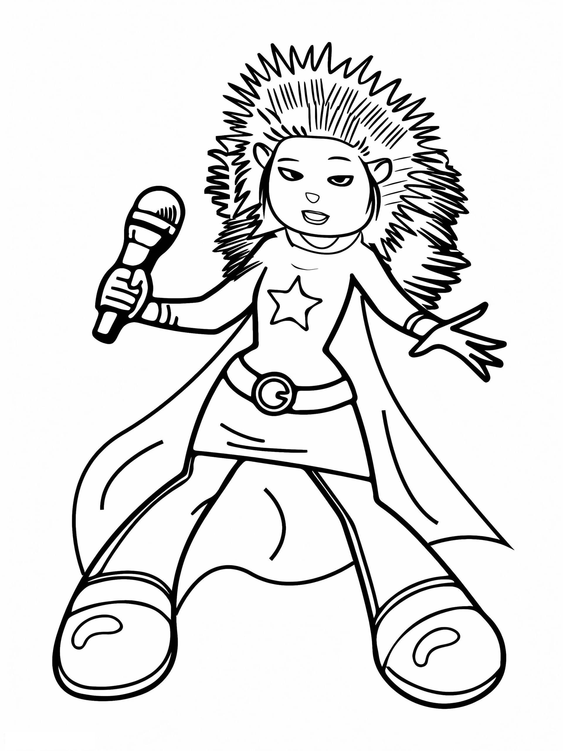 Super Star Ash From Sing