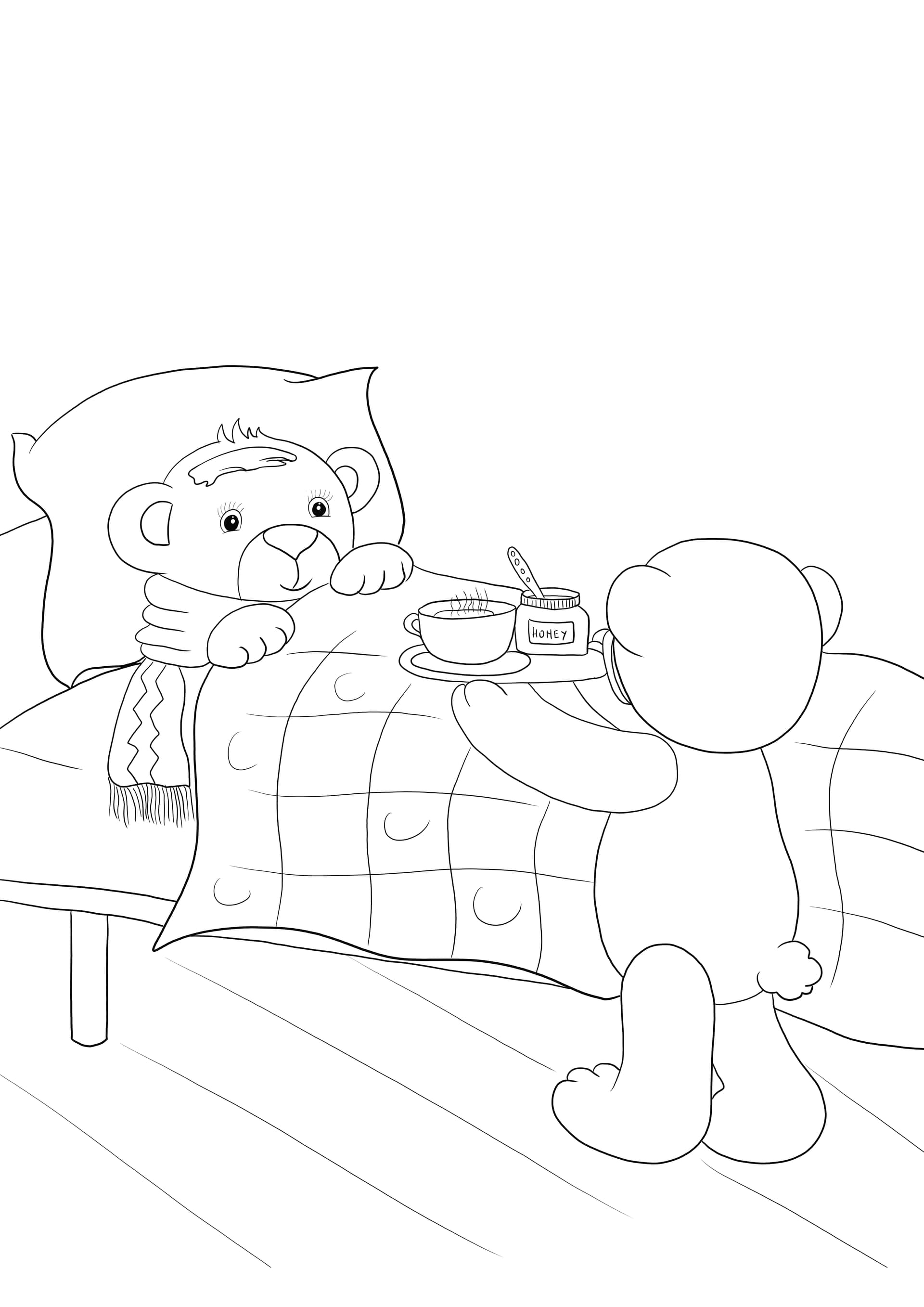 Teddy Bear-get well soon