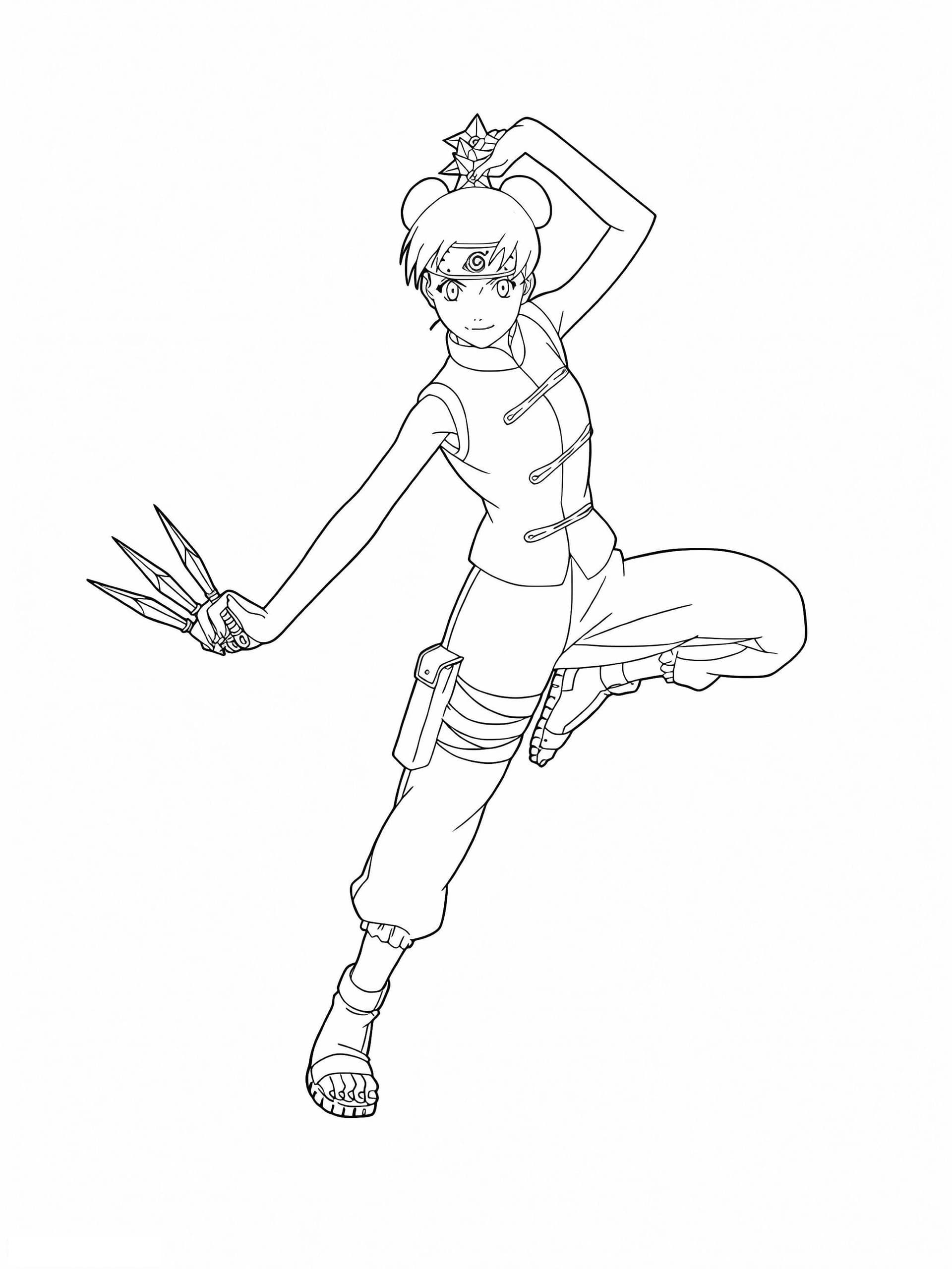 Tenten Smiling