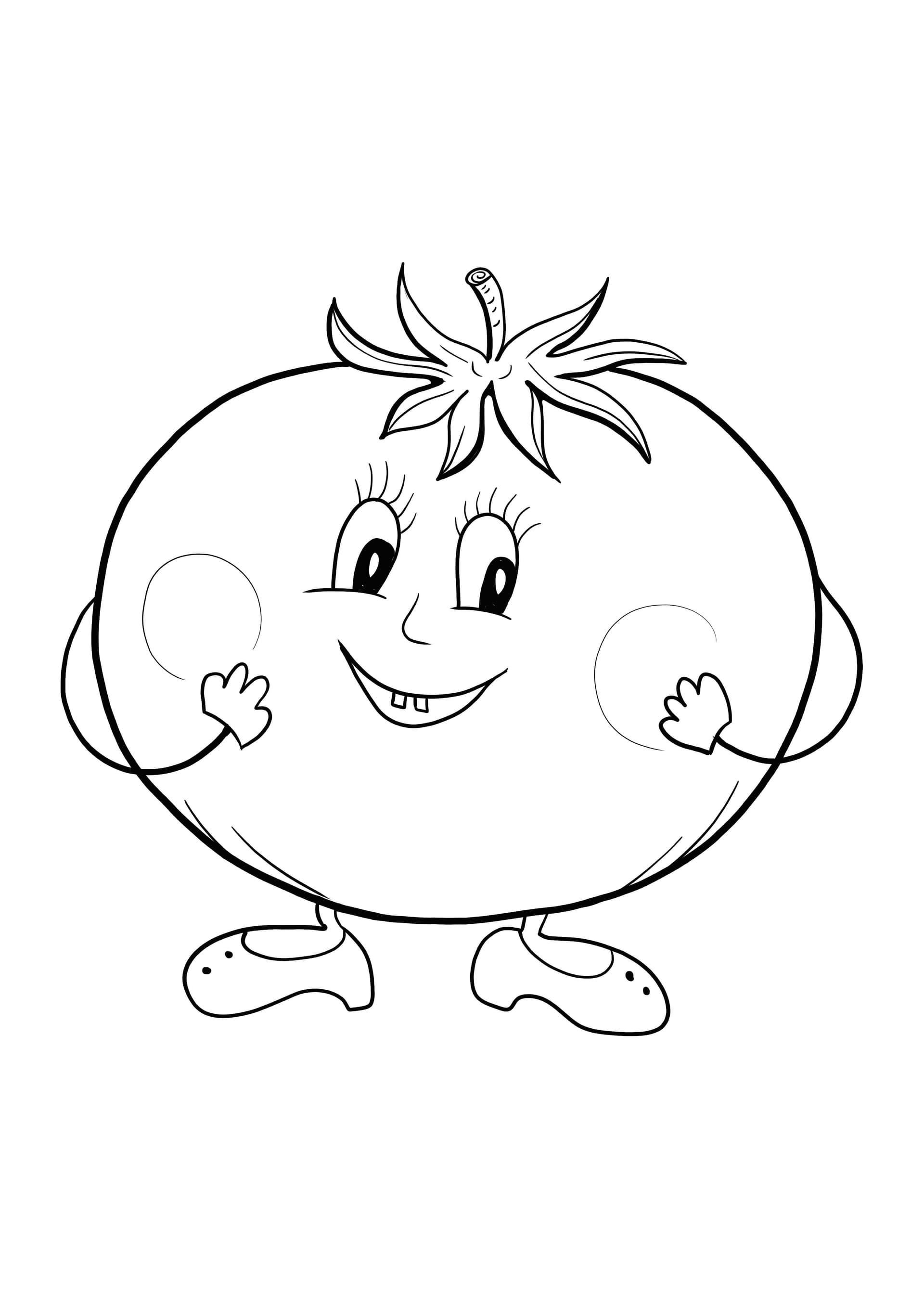 happy face tomato