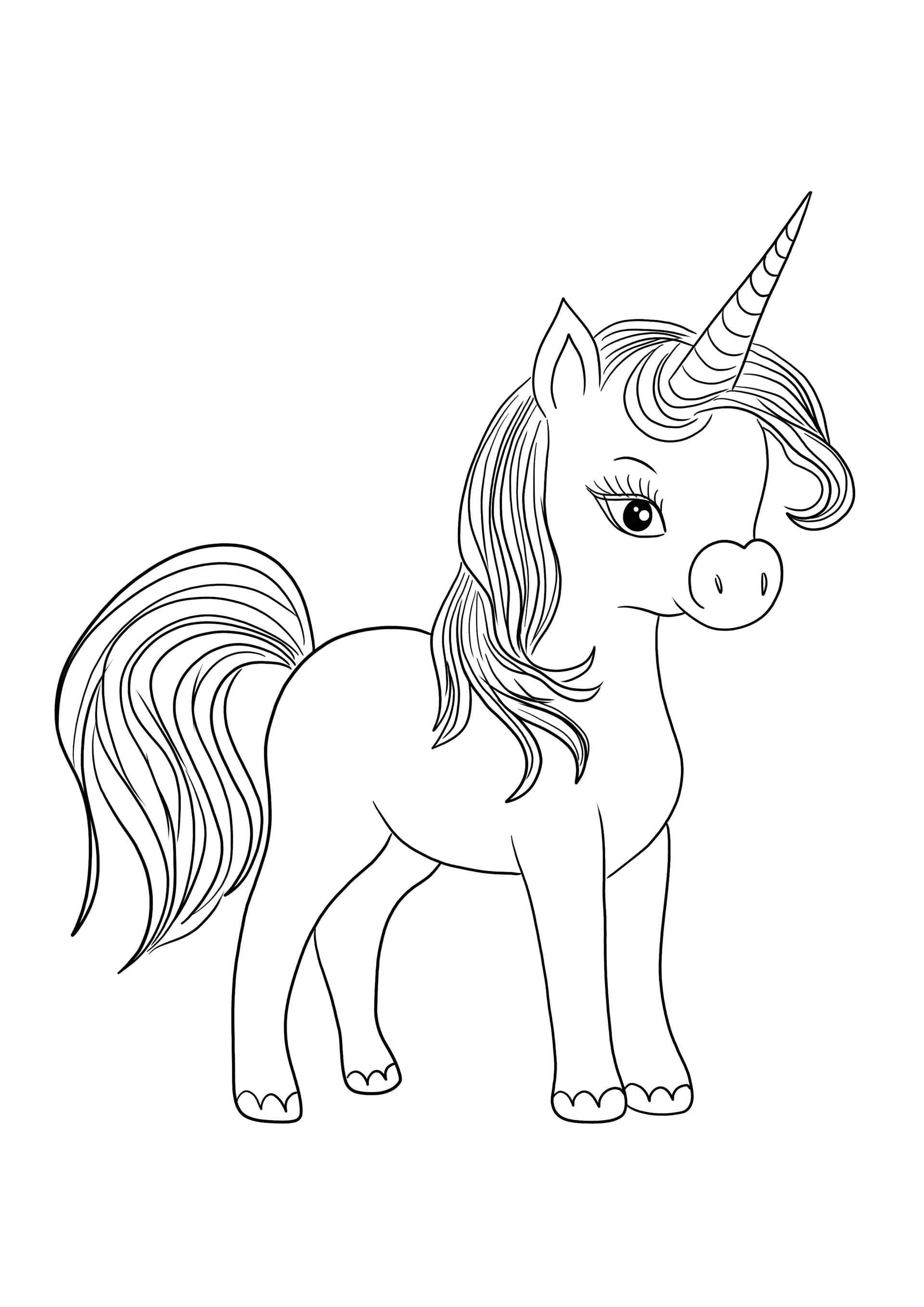 Unicorn for coloring