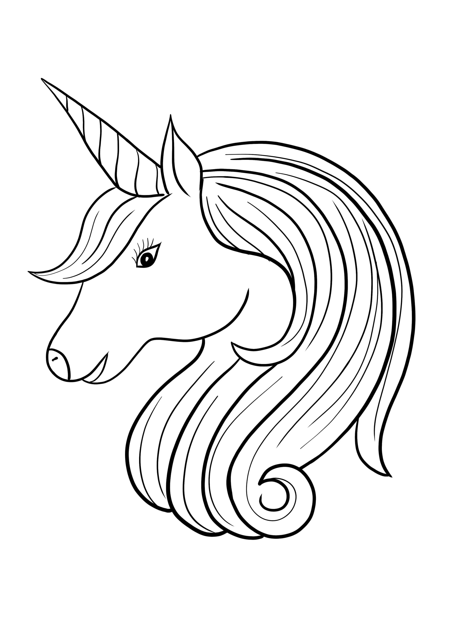 Unicorn head