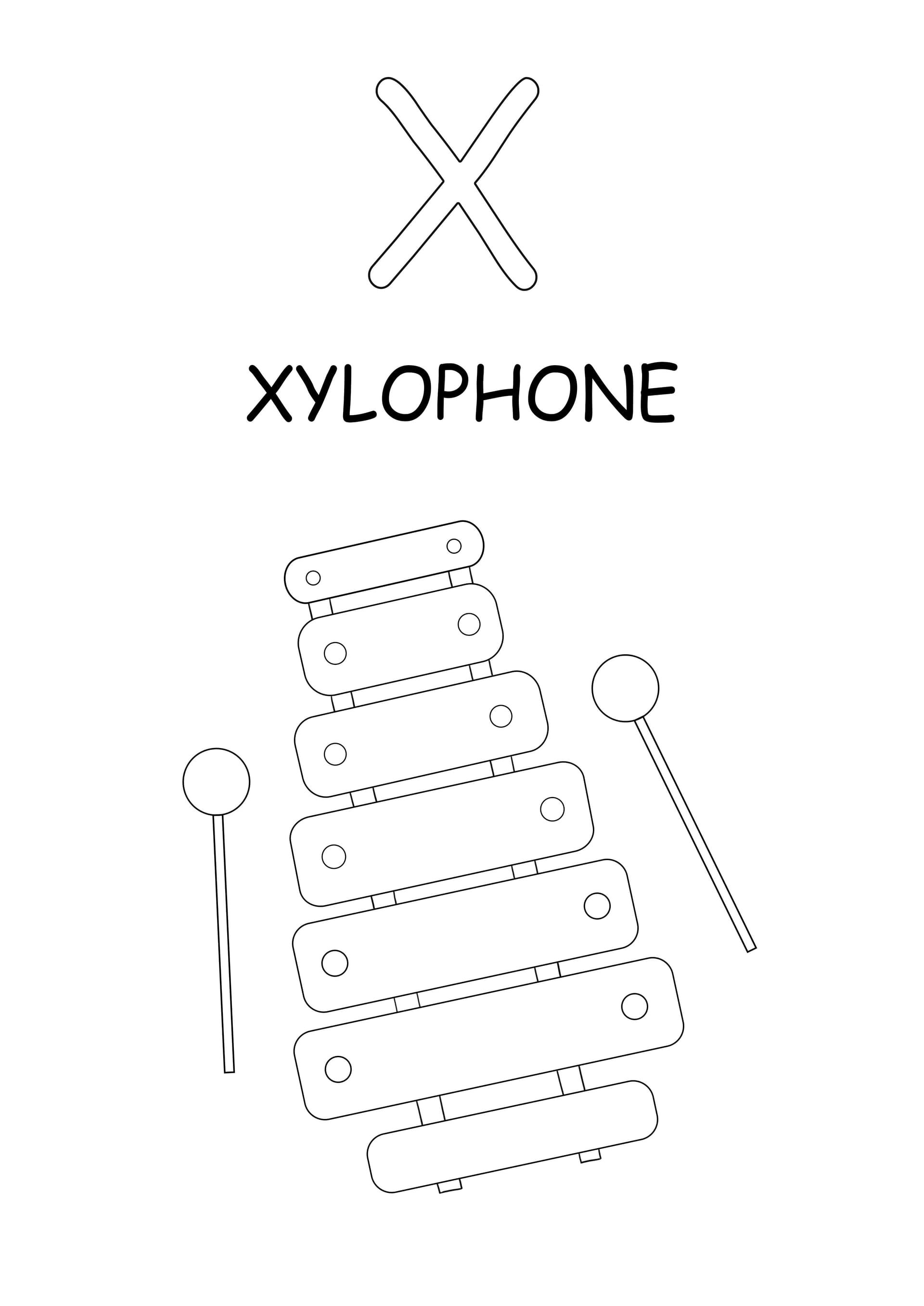 Uppercase X letter