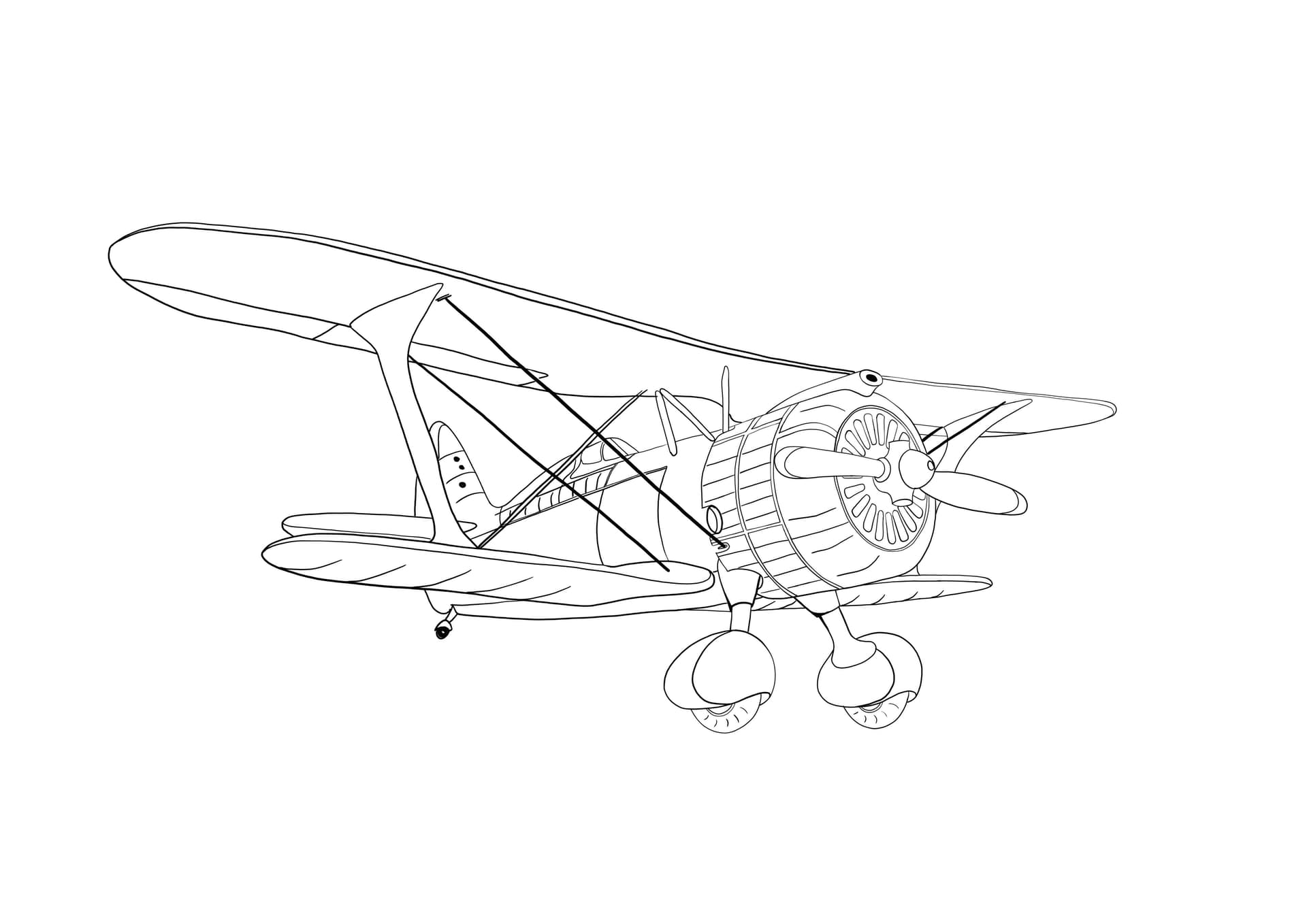 vintage airplane