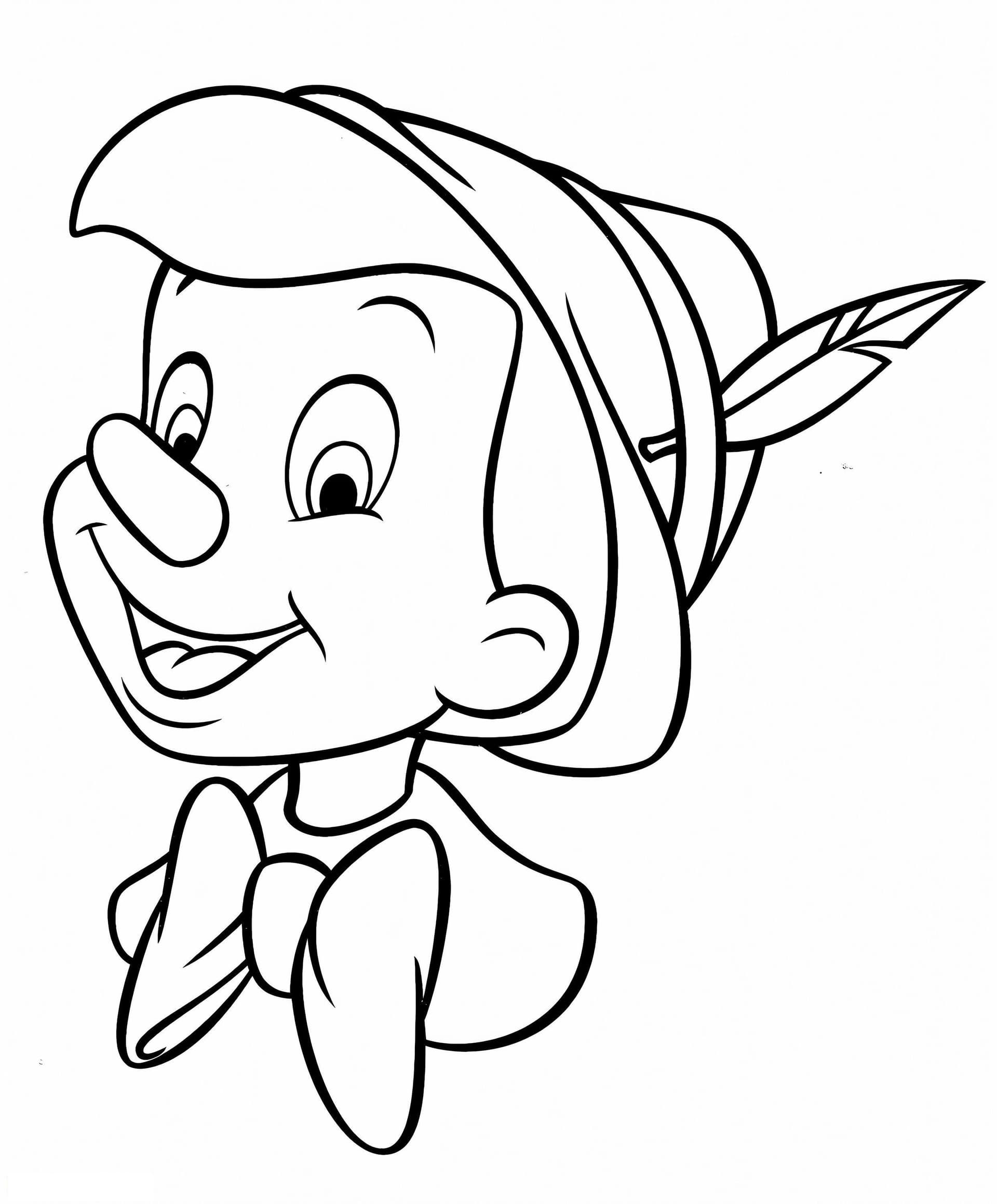 Happy Face Of Pinocchio