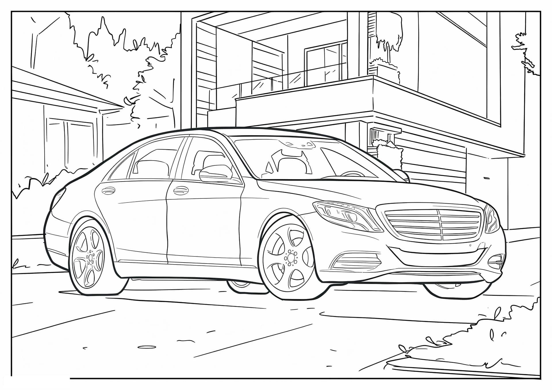 Mercedes Benz 4 Sports Car