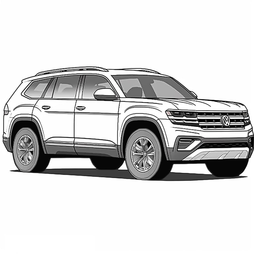 Volkswagen Atlas 4motion Peak Edition 2024 1