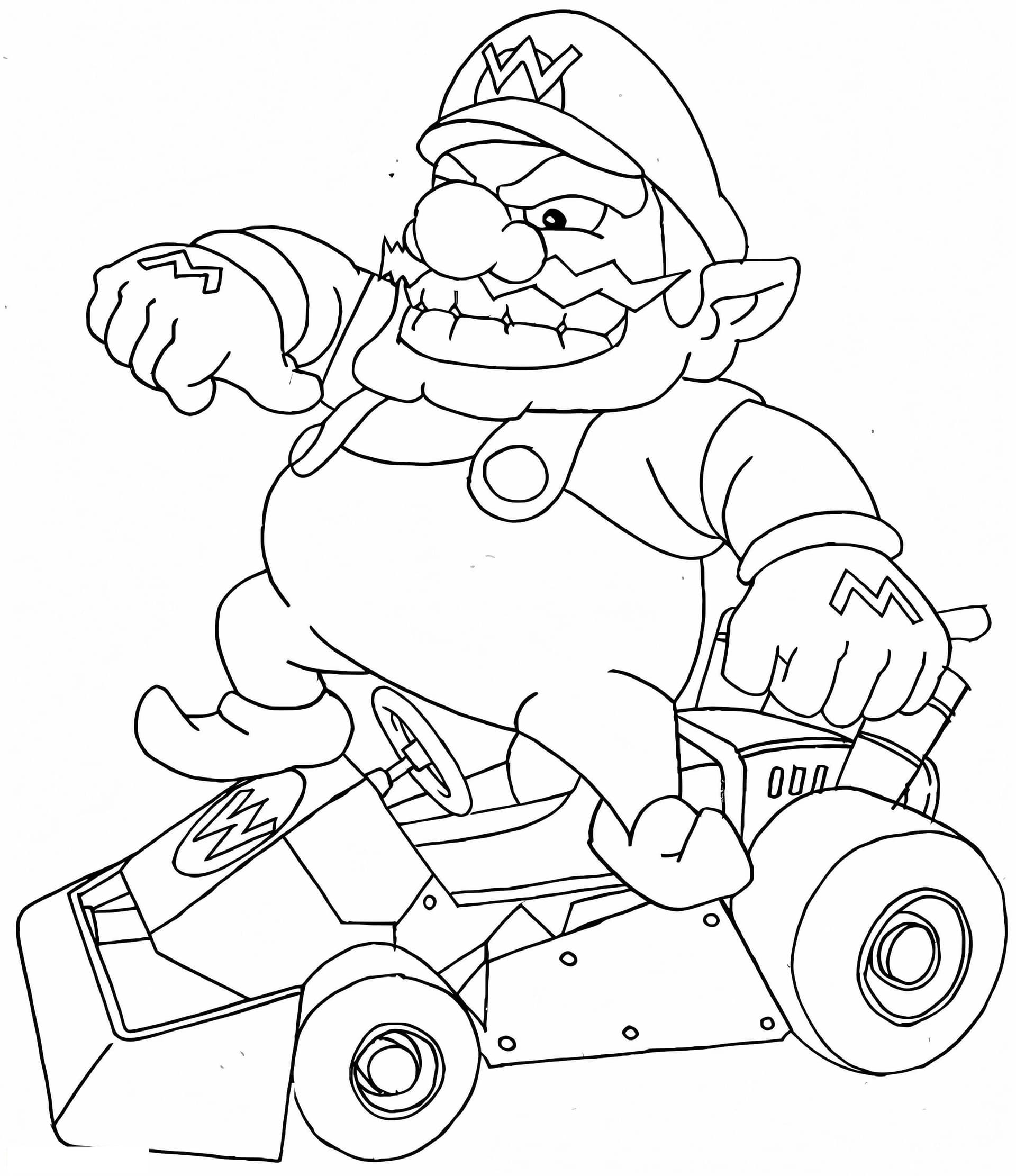 Wario From Super Mario 1