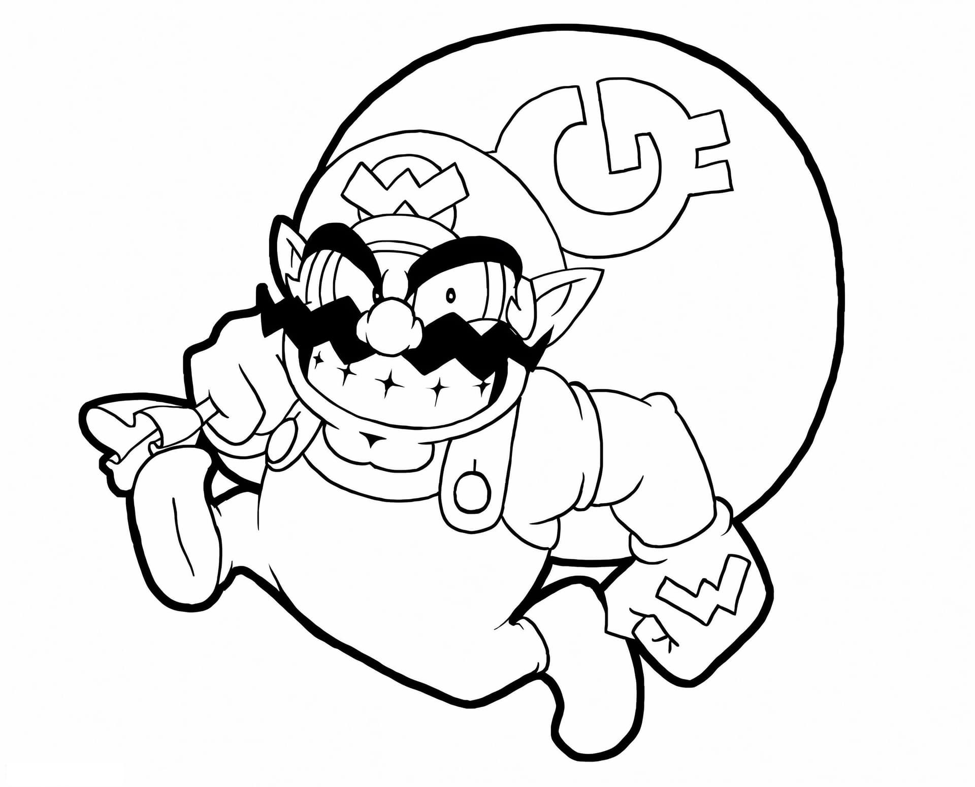 Wario From Super Mario 2