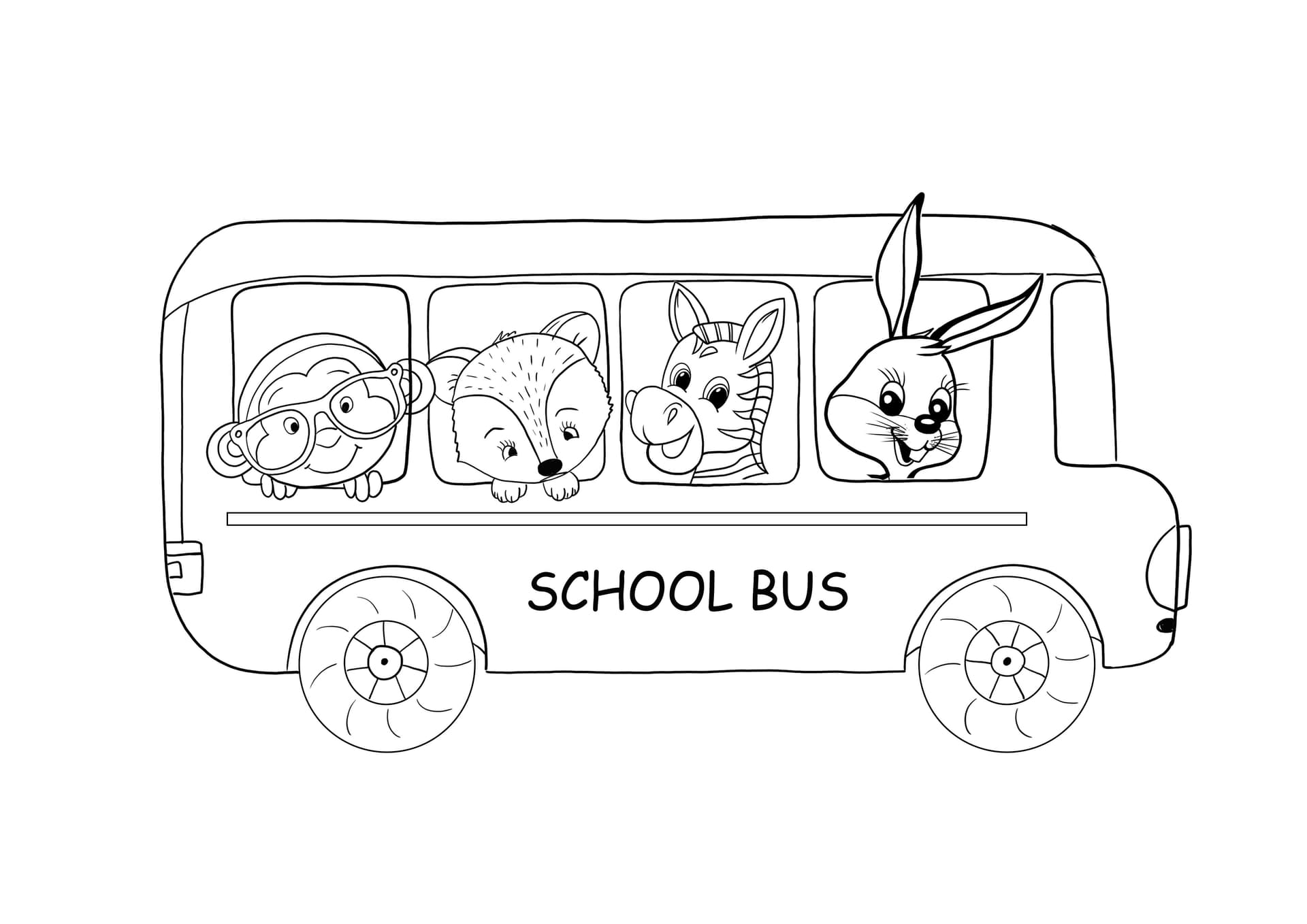 Räder am Bus