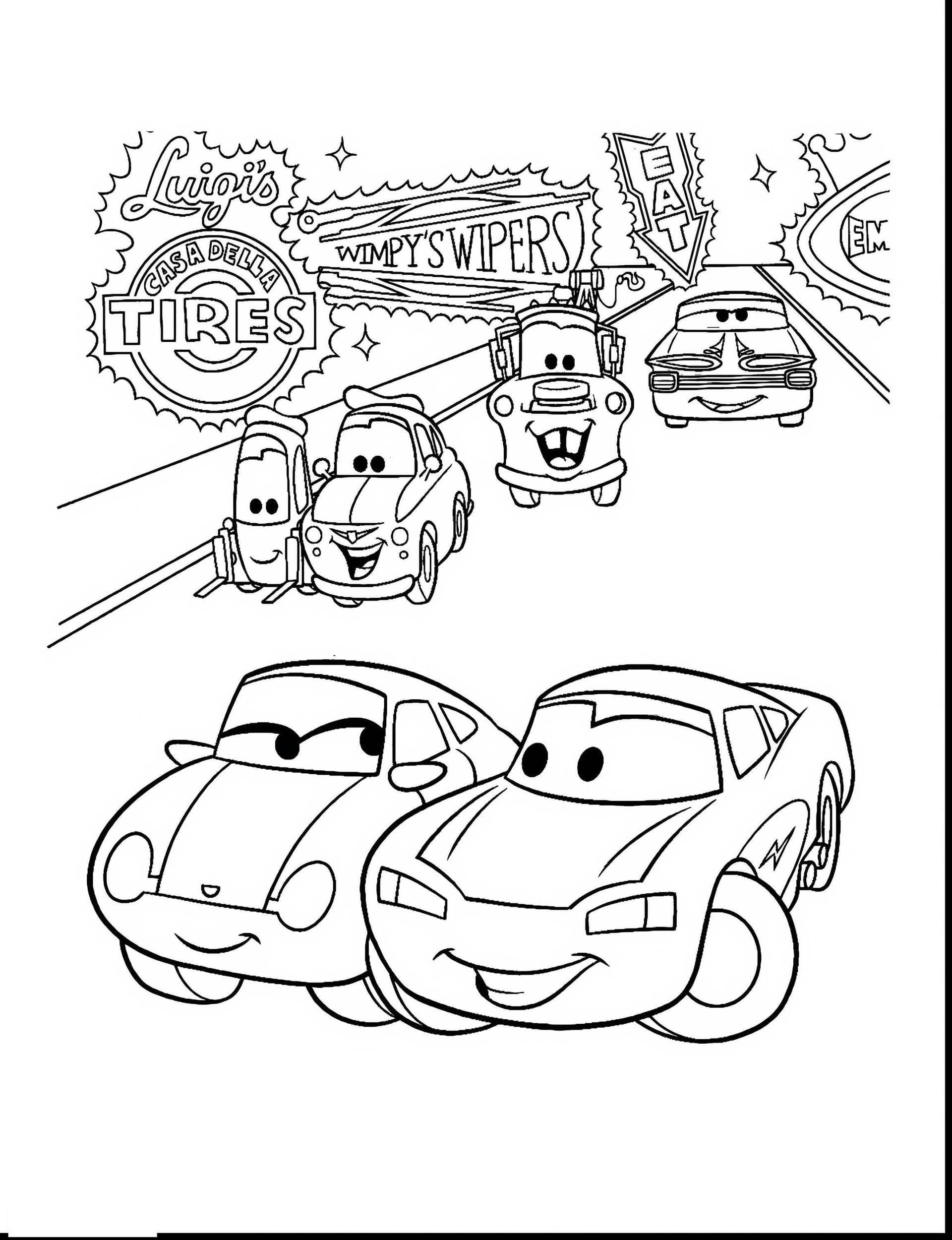 Magic Free Lightning Mcqueen Online Cars 2 Printable Collection Books