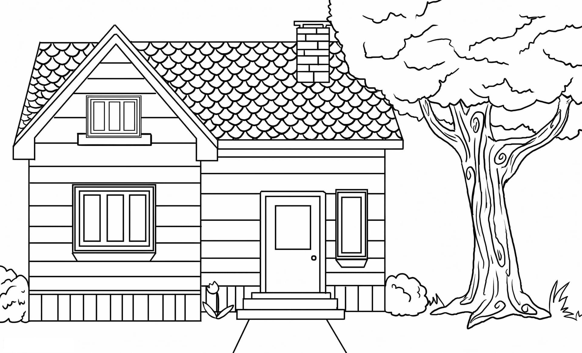 House Coloring Pages 5