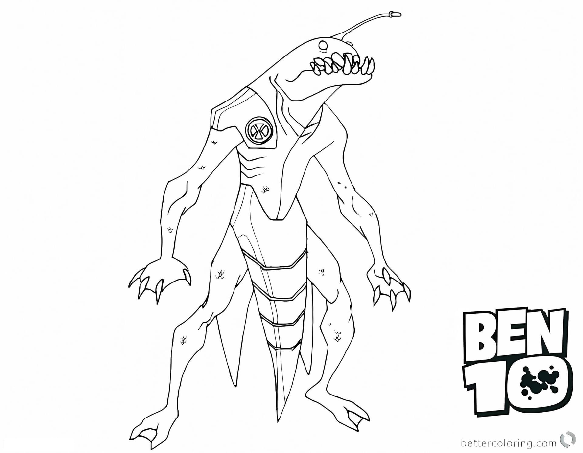 Ben 10 Cheap Coloring Sheets Printable Ben 10 Colouring Pages Games Online