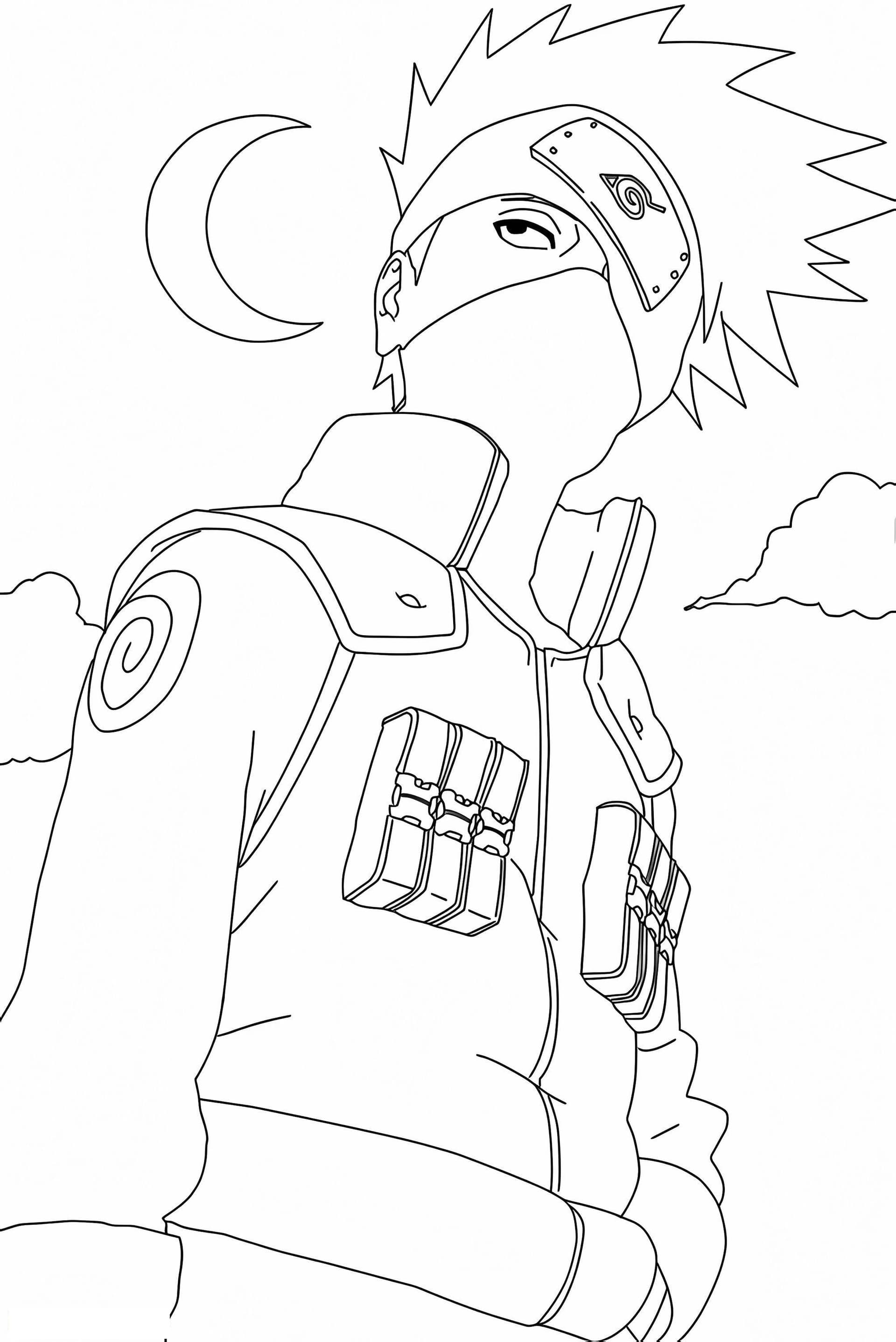 Kakashi In The Night A4