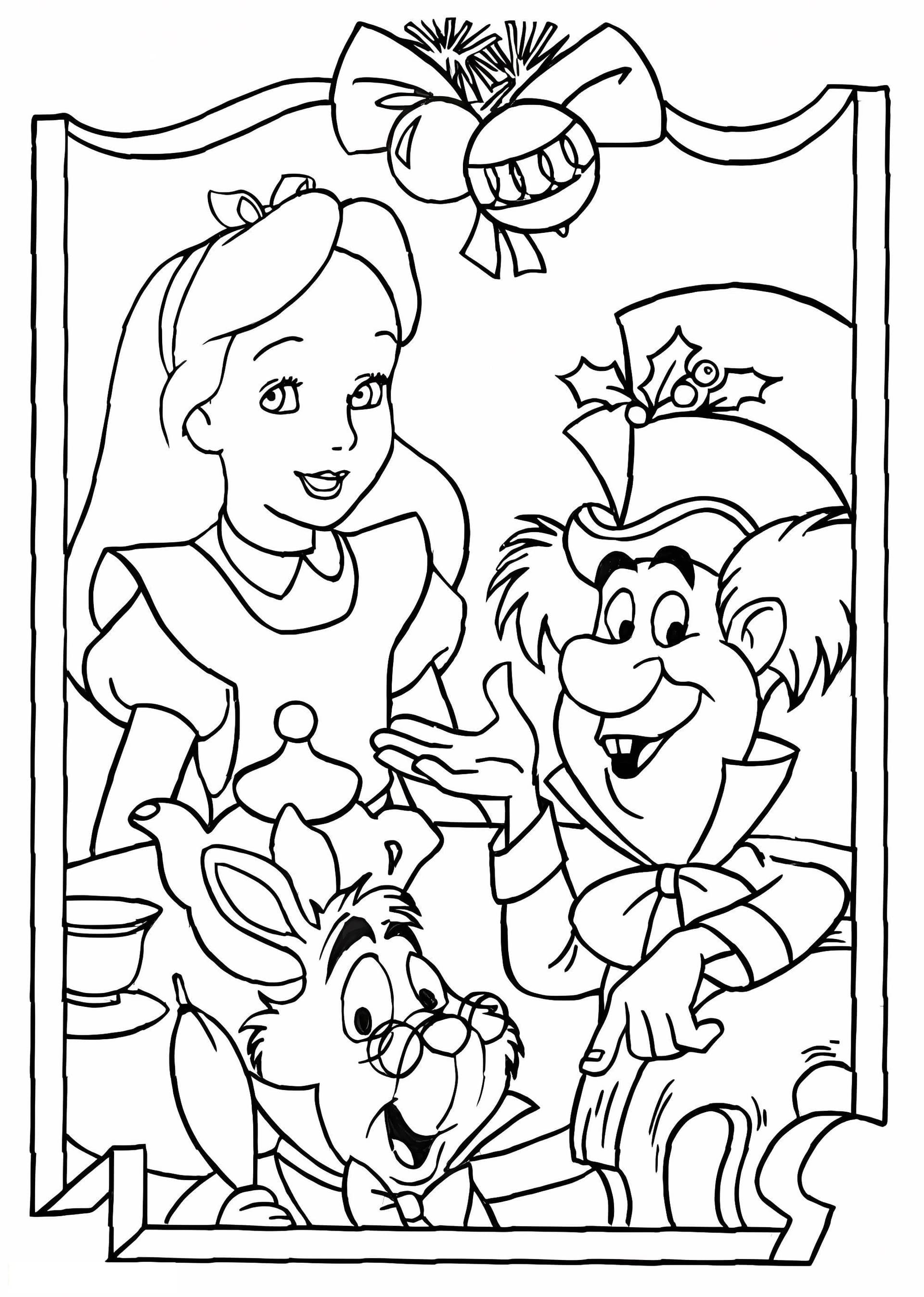 Alice In Wonderland To Print