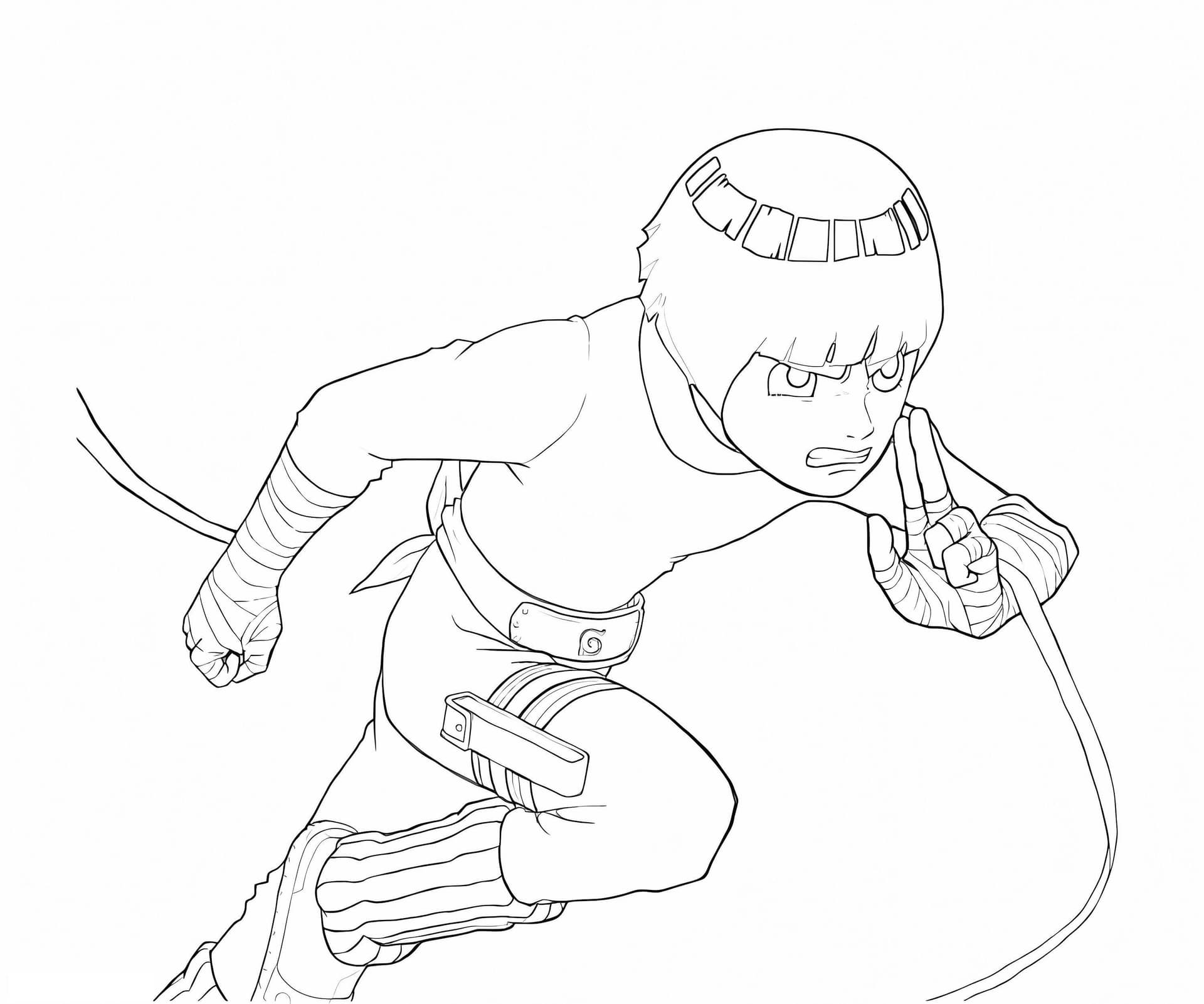 Rock Lee Attack