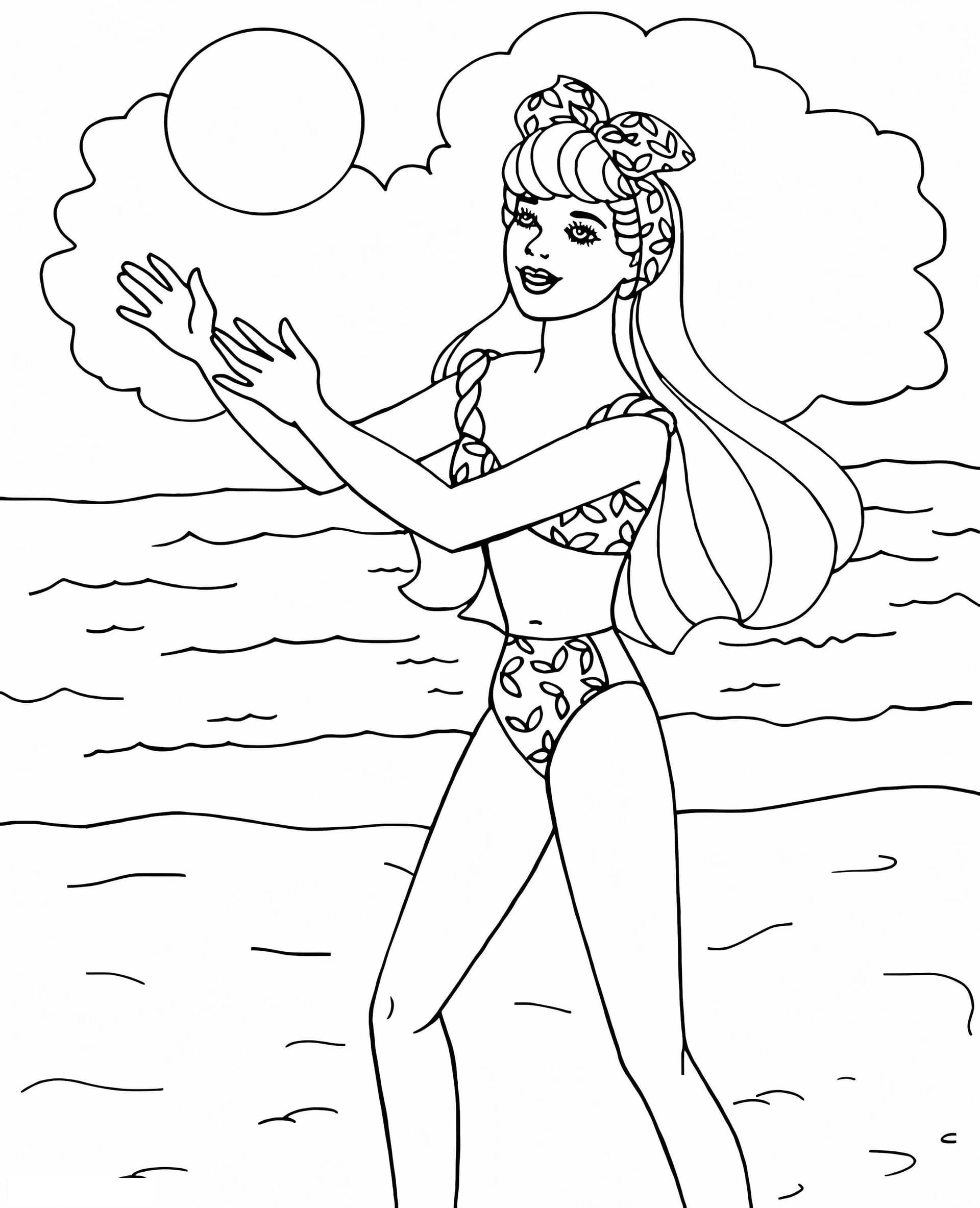 Barbie And A Ball