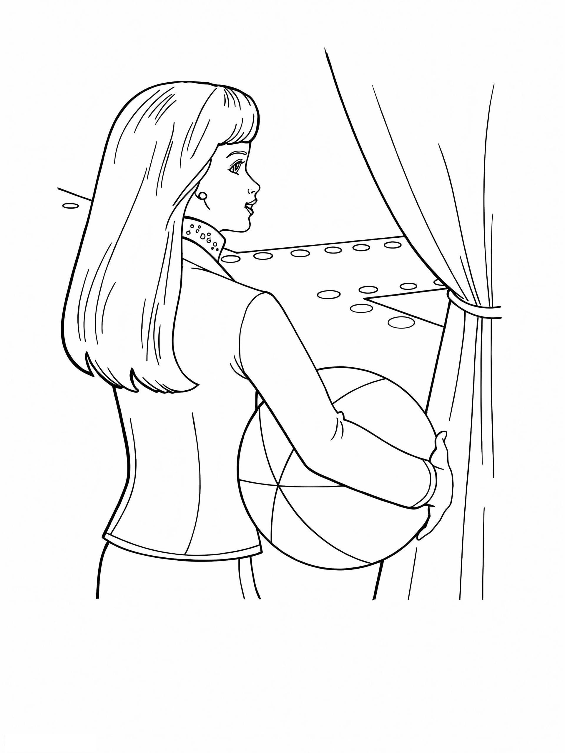 Barbie With A Ball