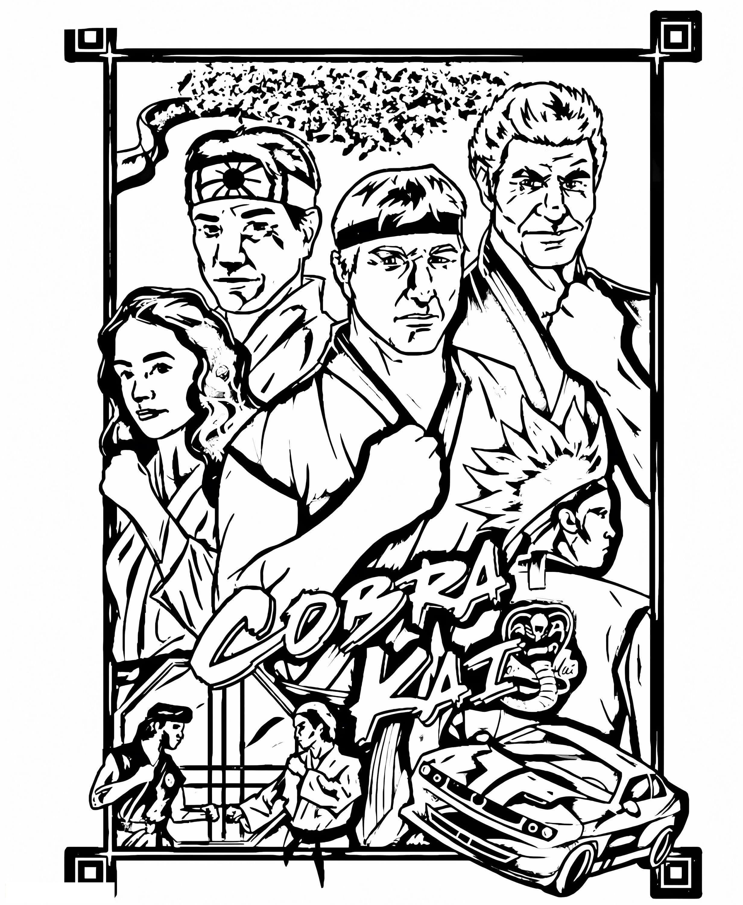 Personajes de Cobra Kai 1