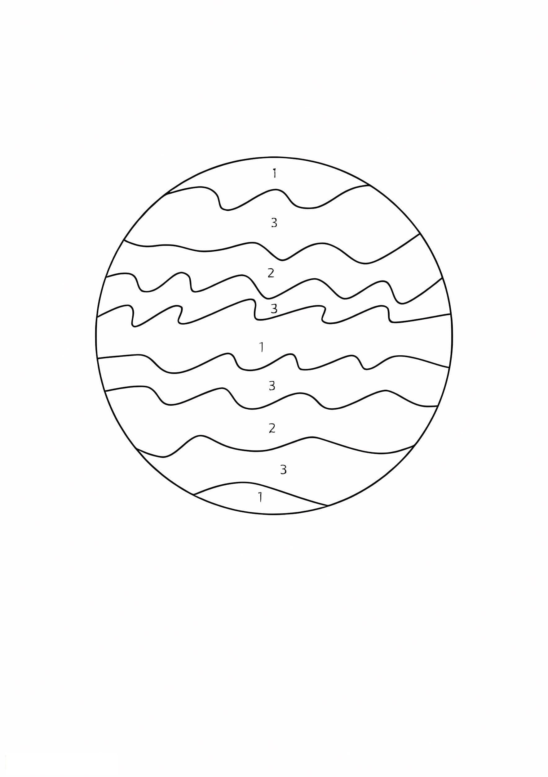Planet Color By Number