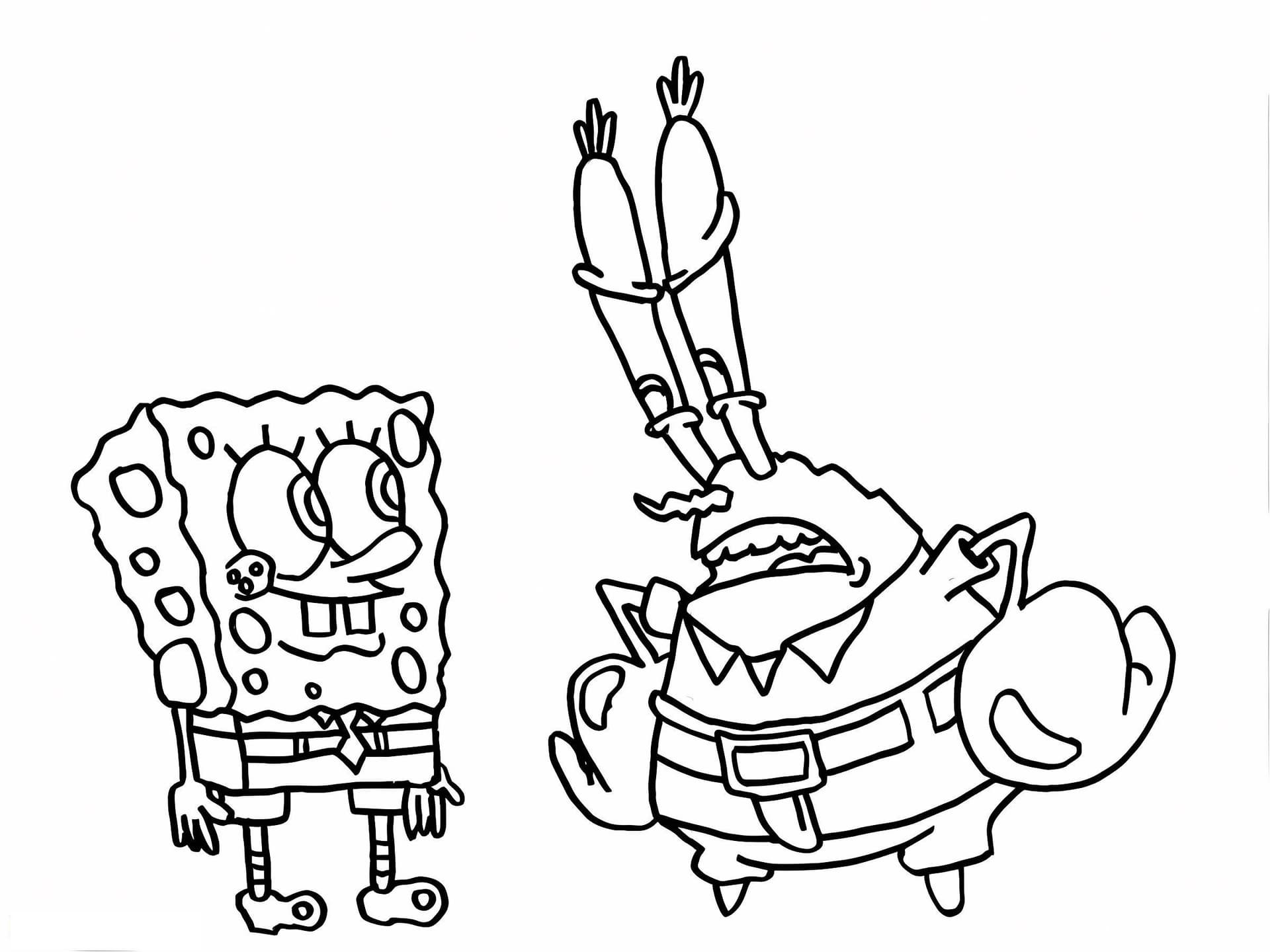 Mr. Krabs Is Disappointed With SpongeBob