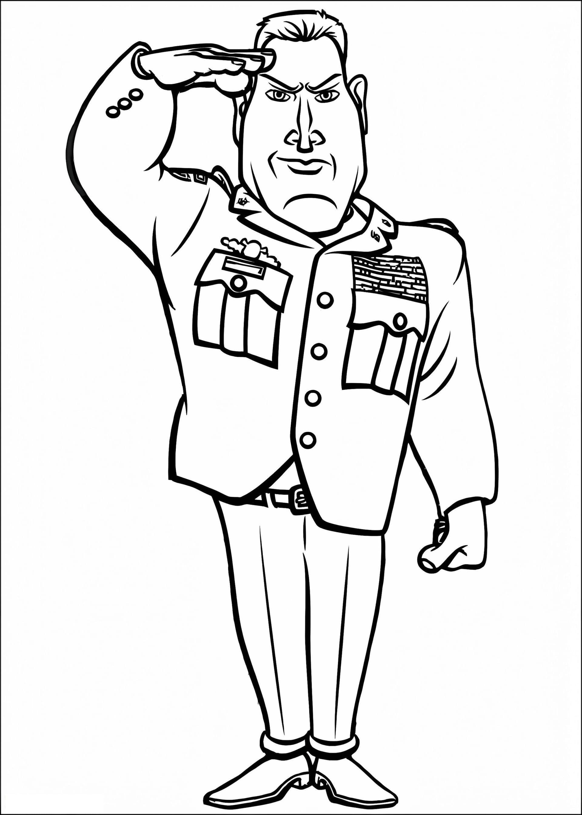 General Monger From Monsters Vs Aliens