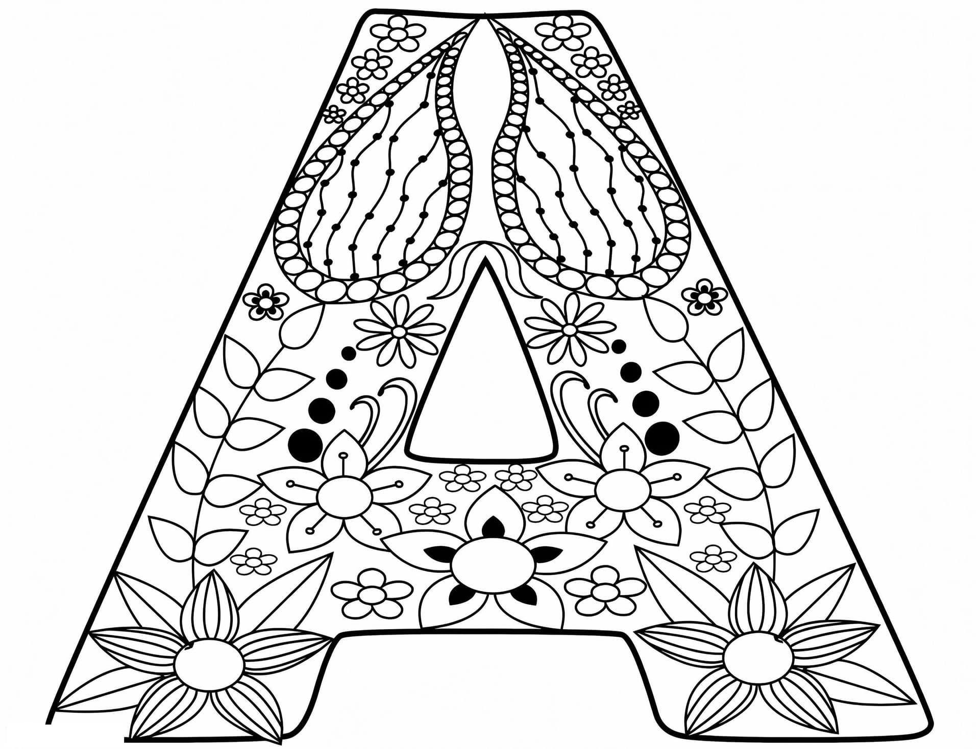 Letter A 2