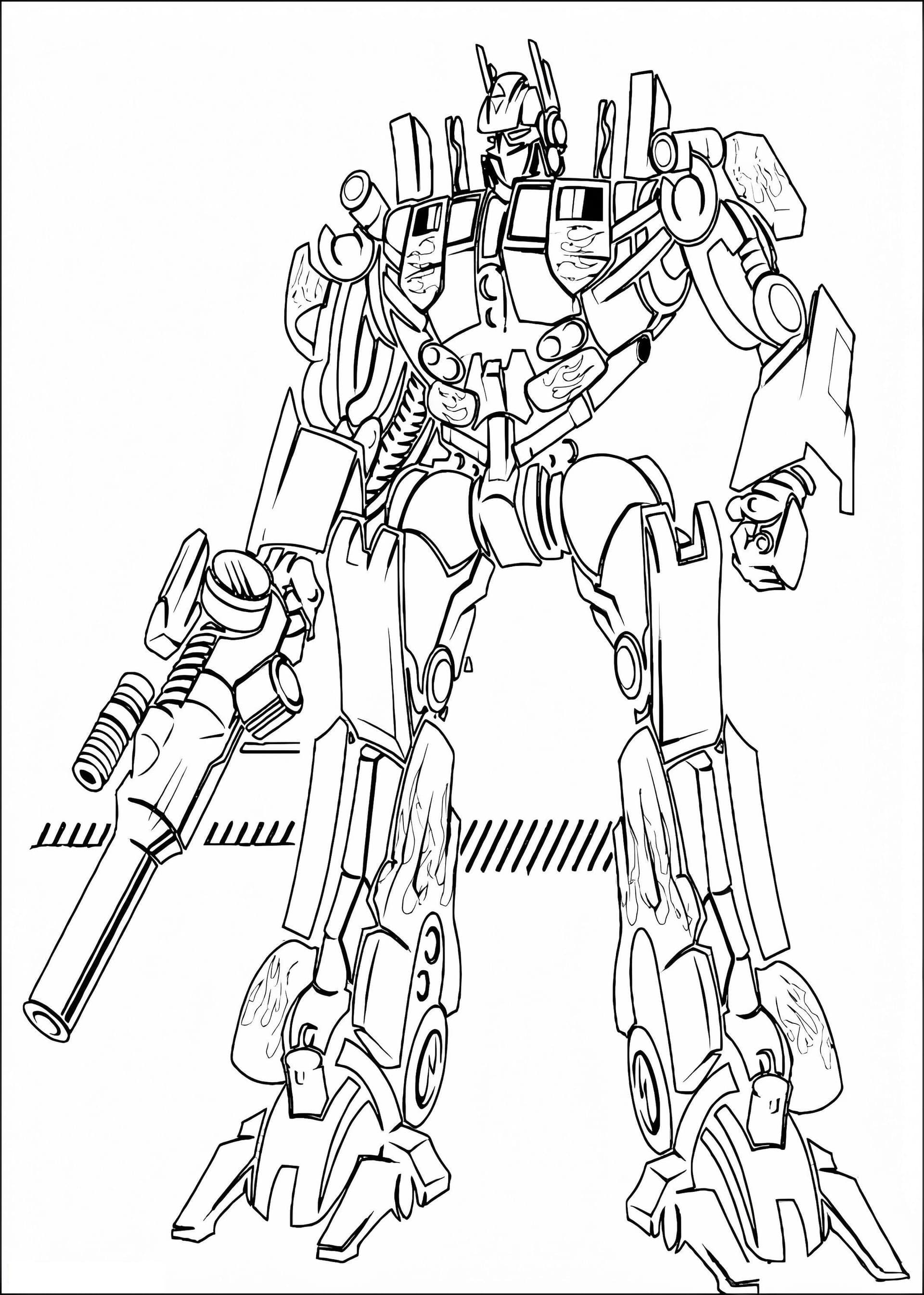 Optimus In The Movie