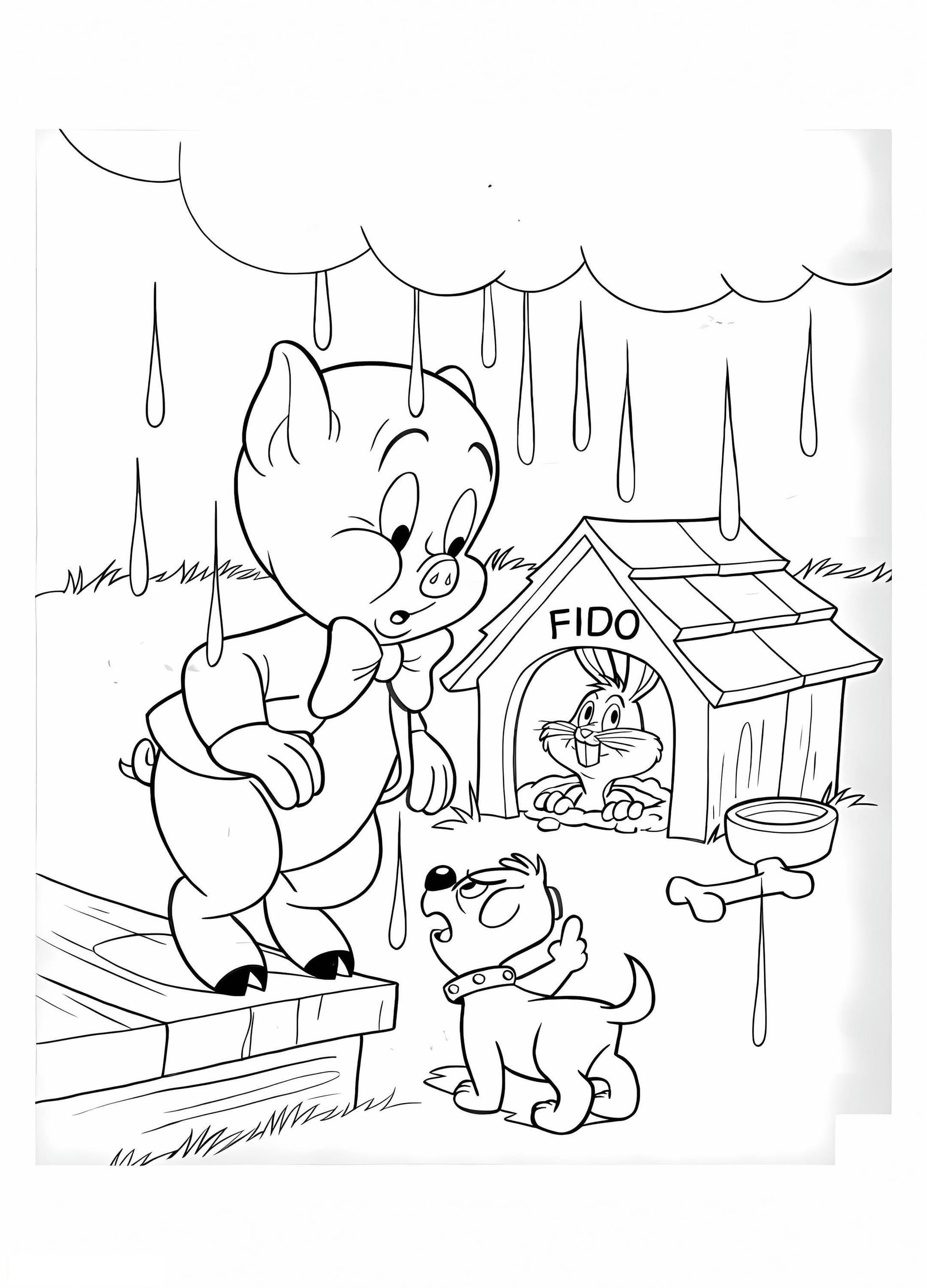 Porky Pig Printable