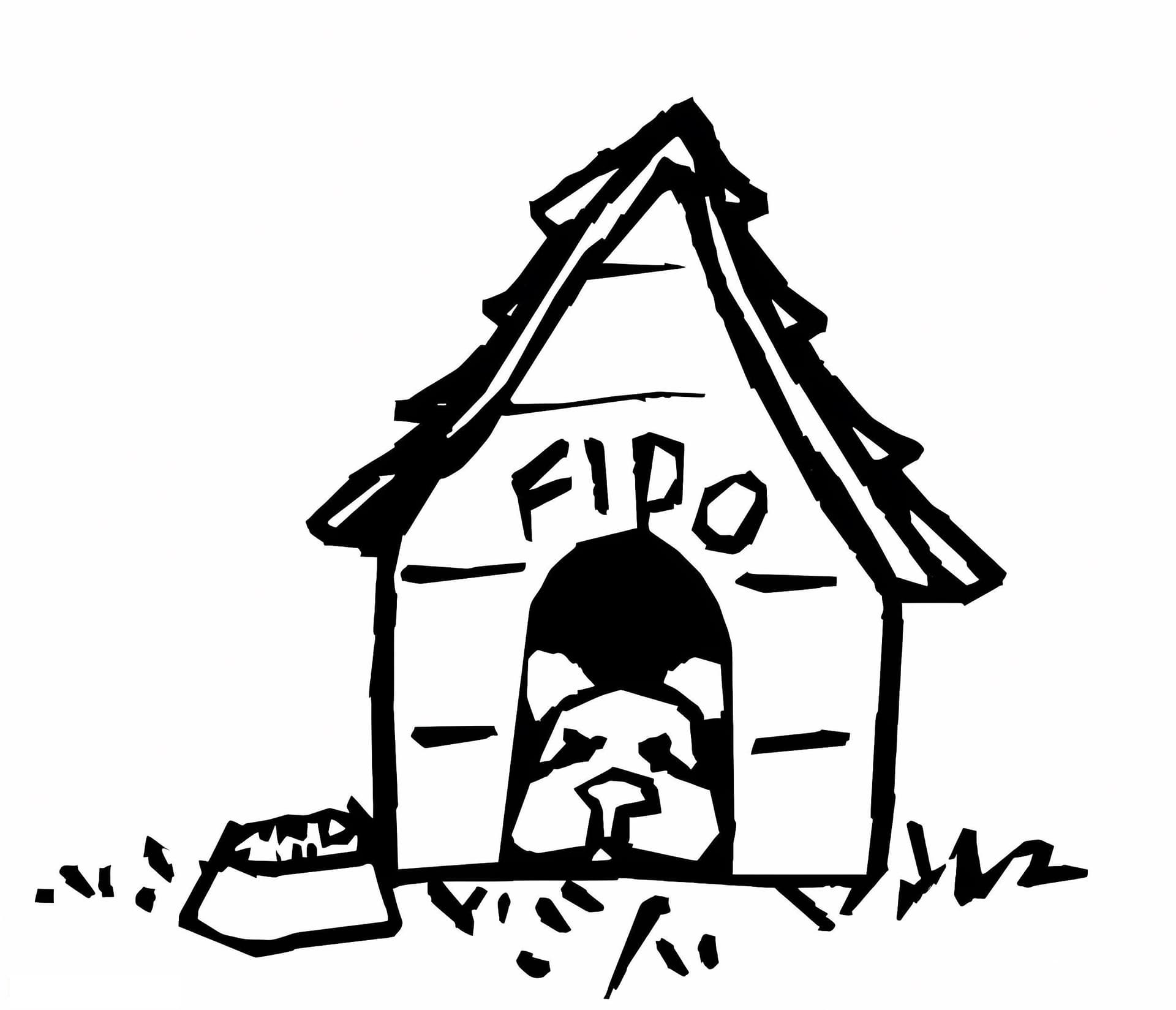 Print Dog House