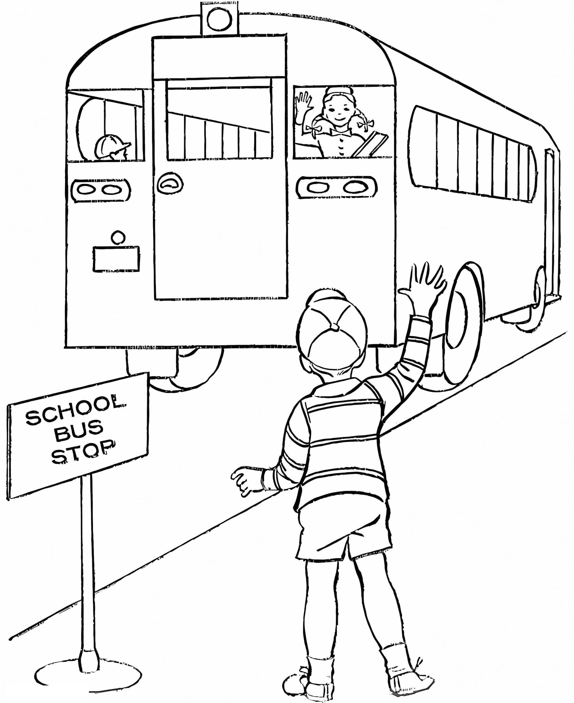 School Bus Stop