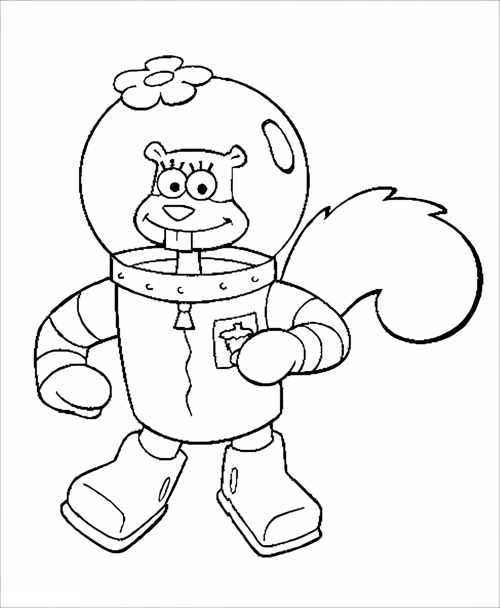 Smiling Sandy Cheeks