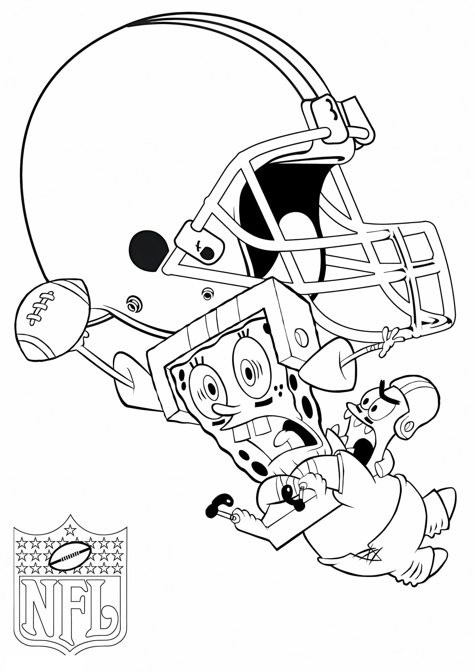 Spongebob Cleveland Browns