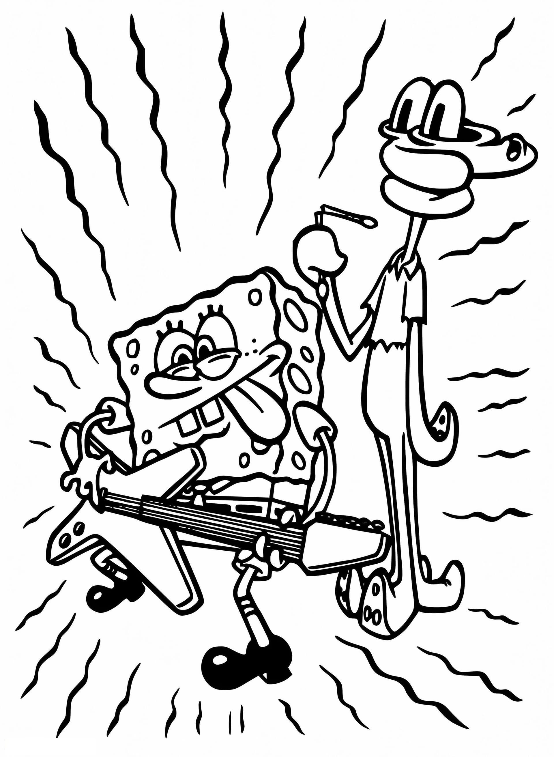 Spongebob And Squidward