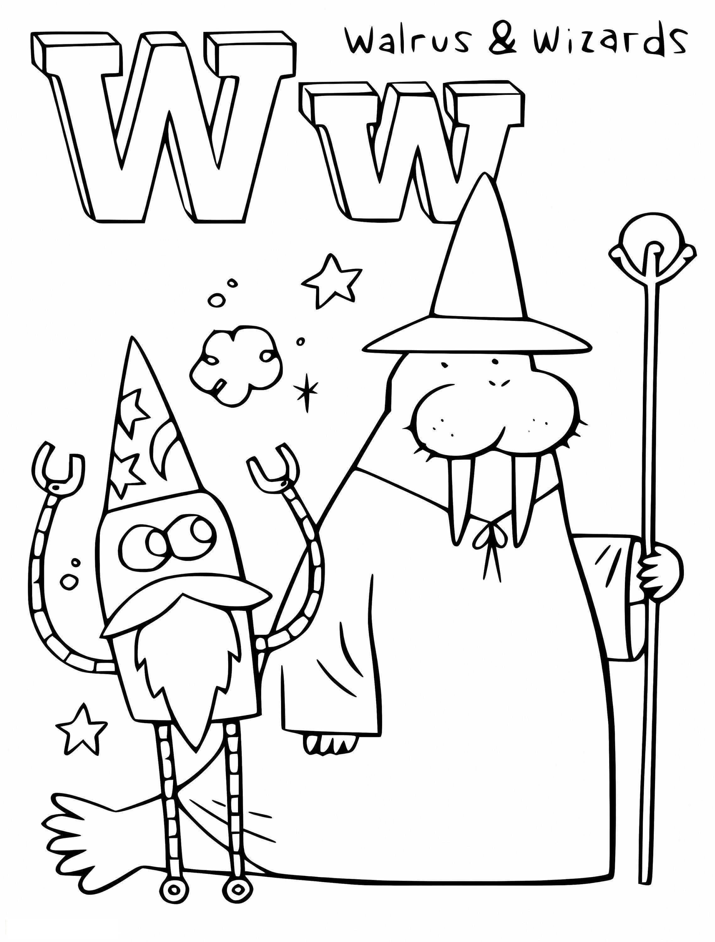 StoryBots Letra W