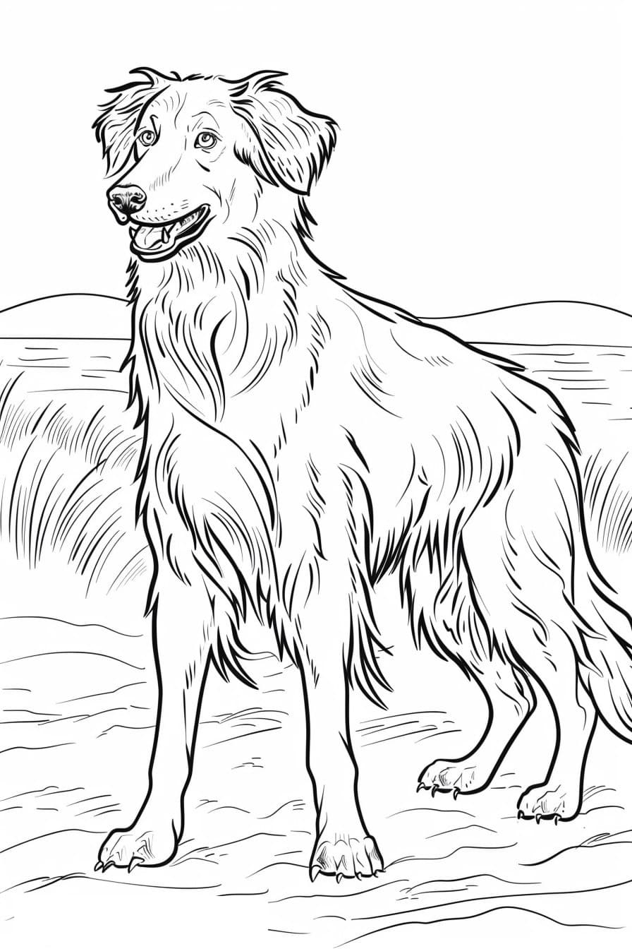 Afghan Hound happy 3