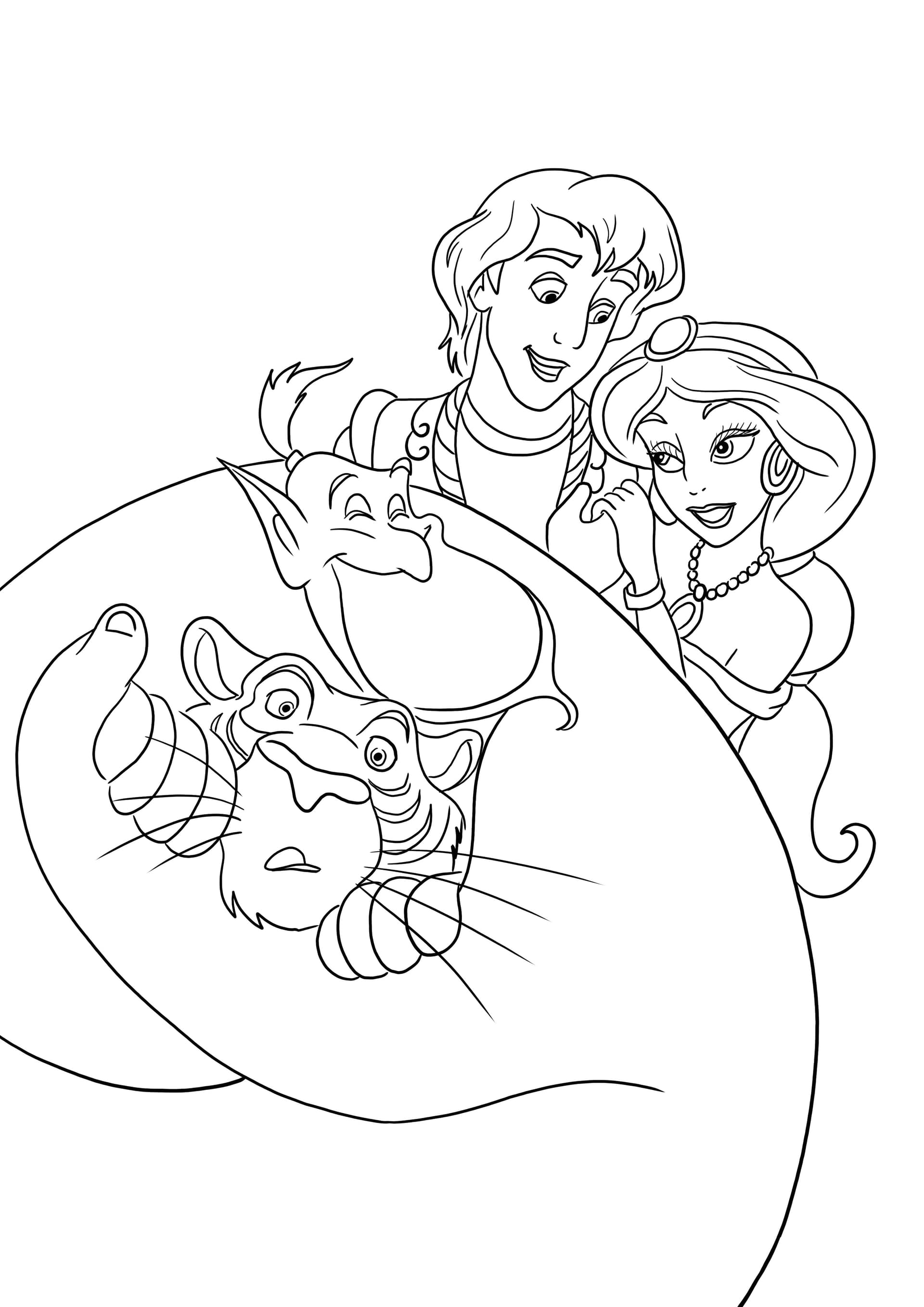 Aladdin-Jasmine-Jennie-Rajah