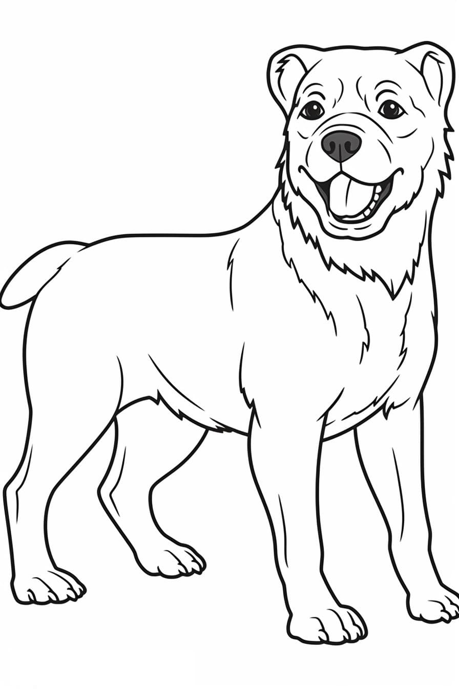 Border Terrier cartoon 0