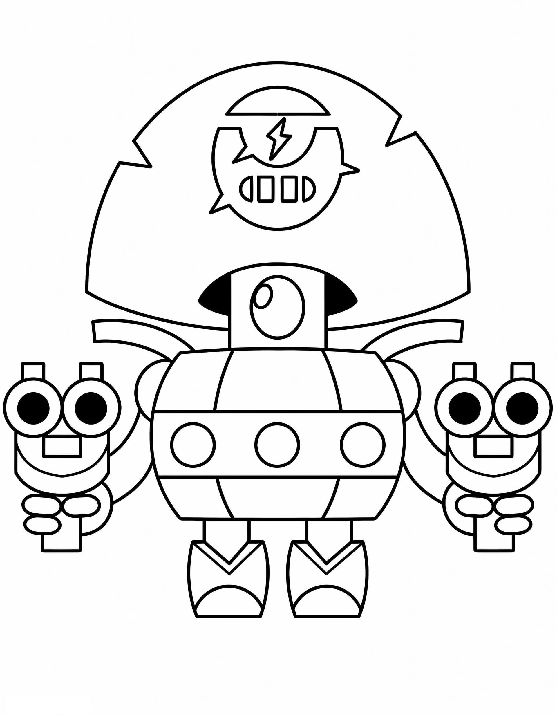 Brawl Stars Darryl 798X1024