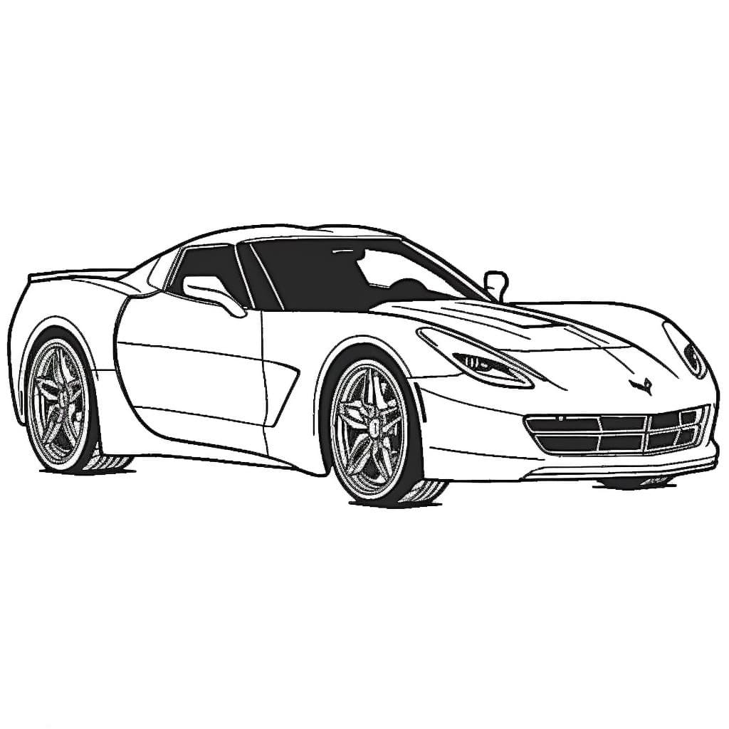 Chevrolet Corvette Z06 Carbon Aero 2024 3