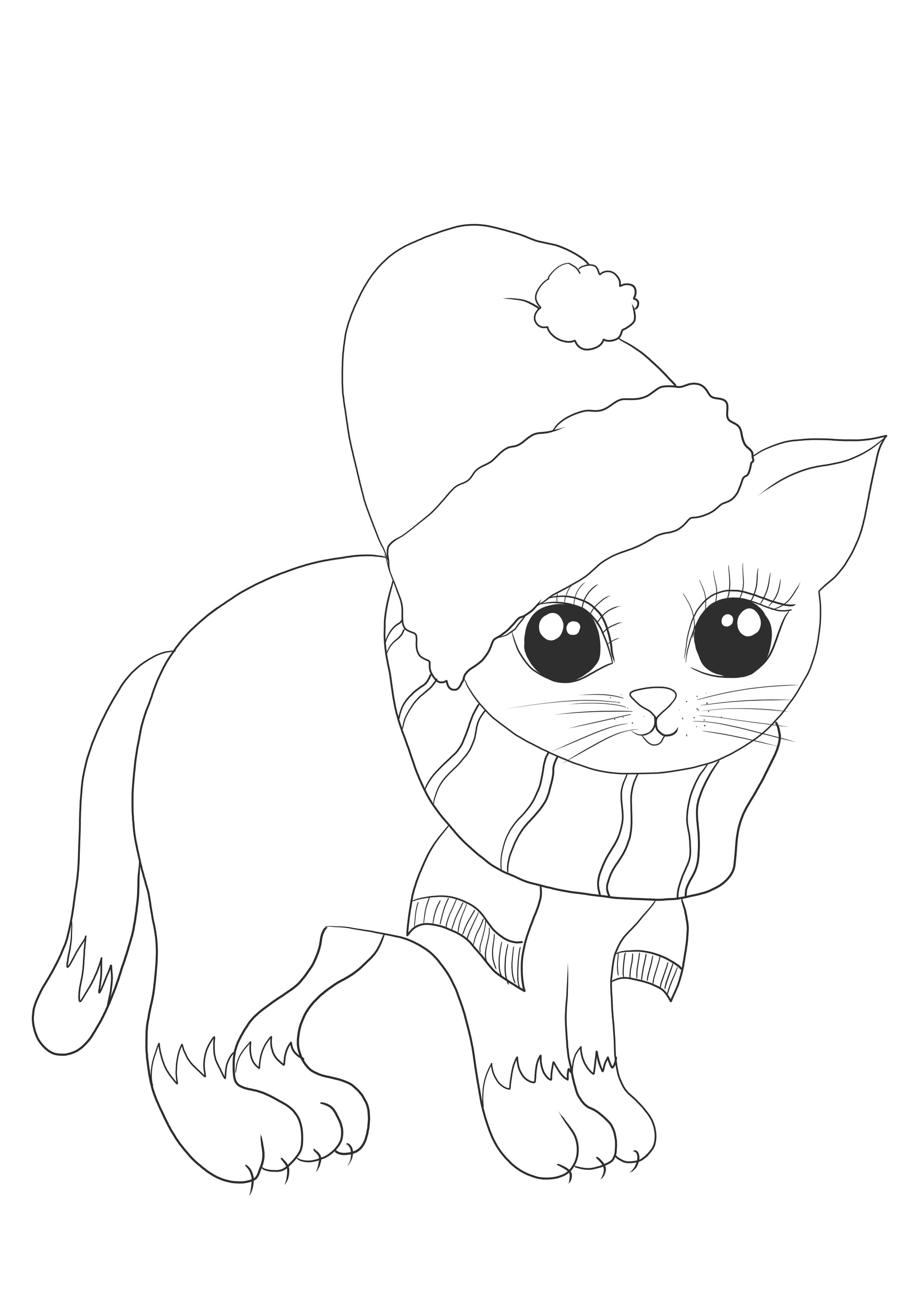 Christmas Kitten