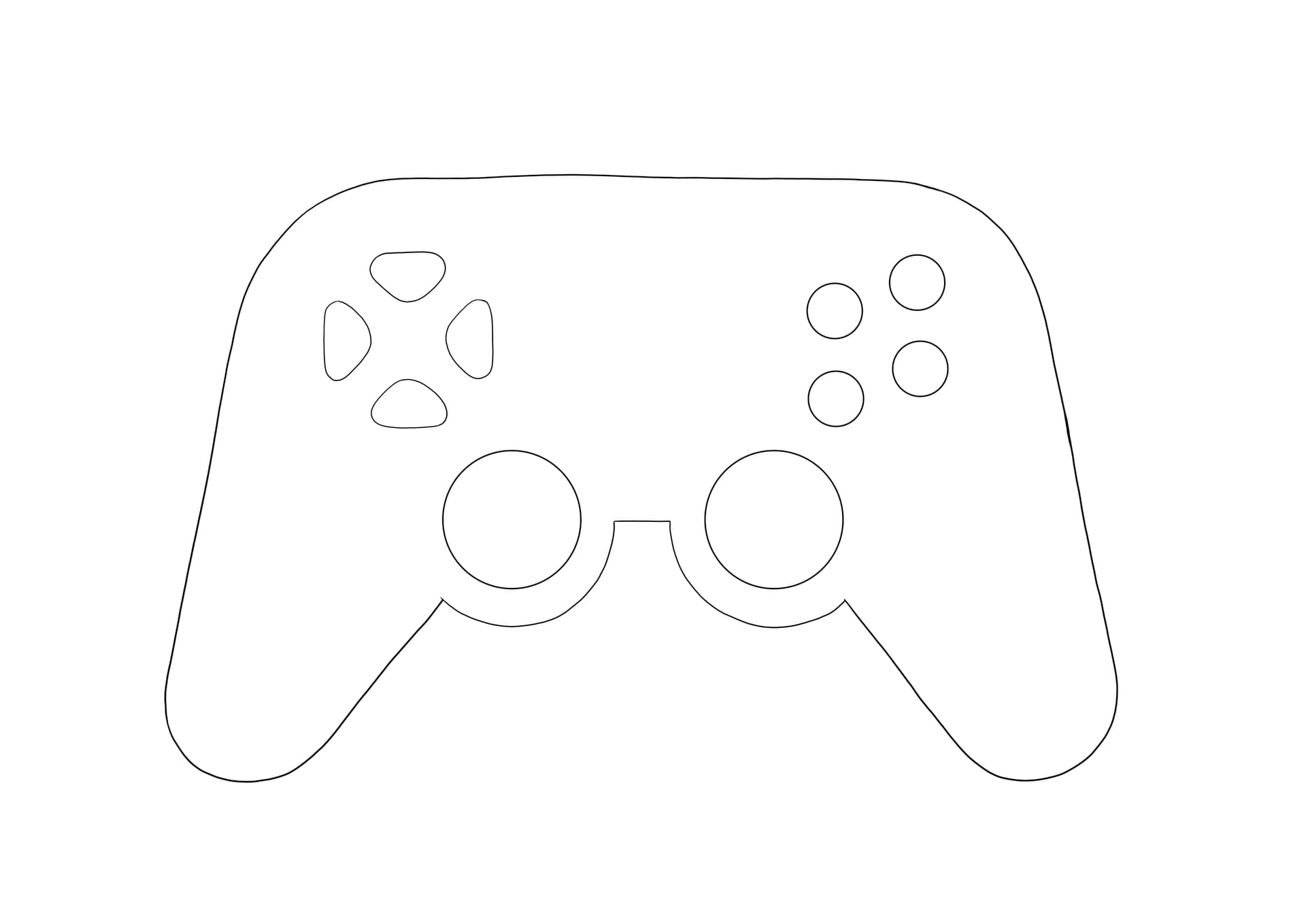 Computer game joystick