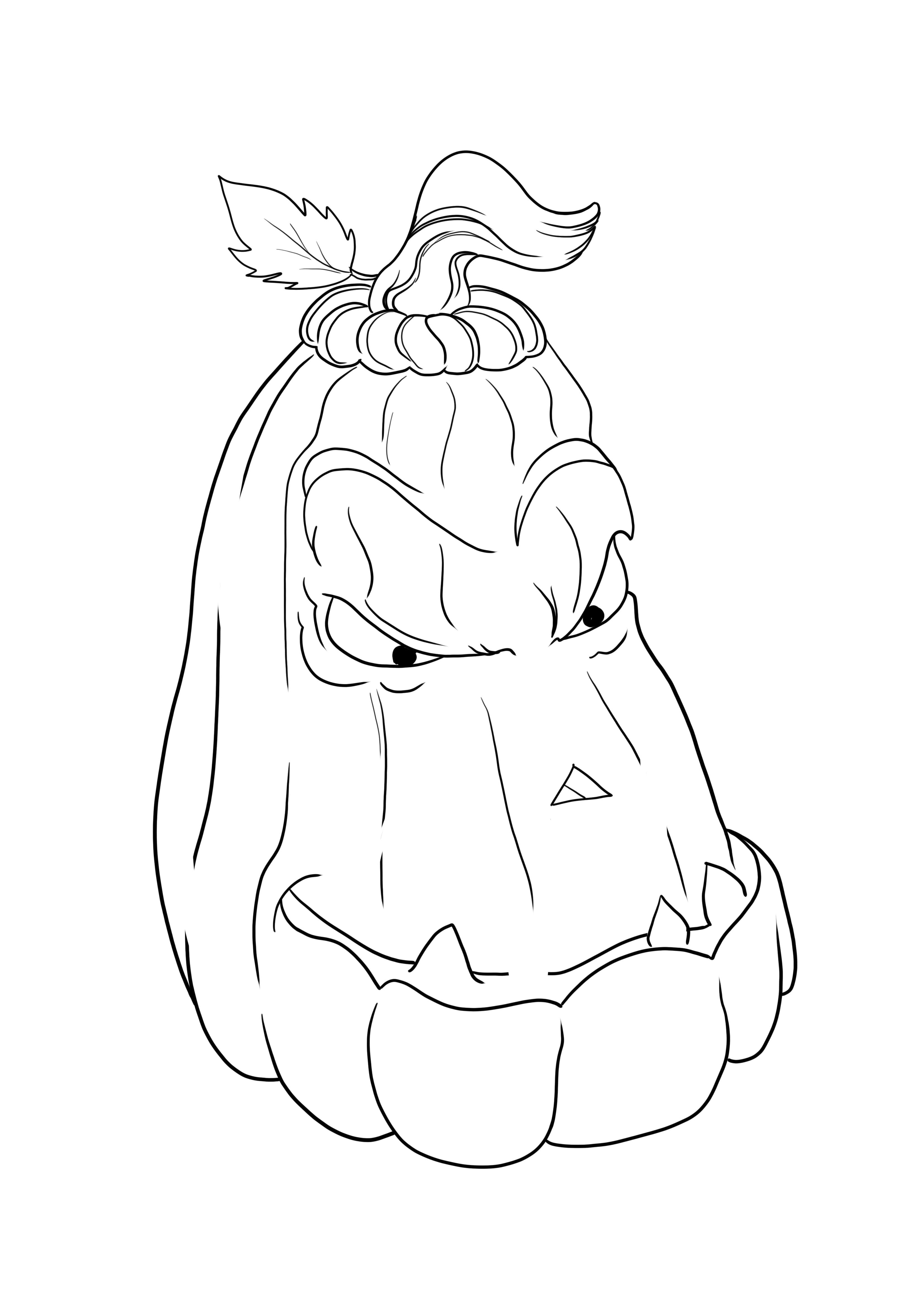 Creepy pumpkin