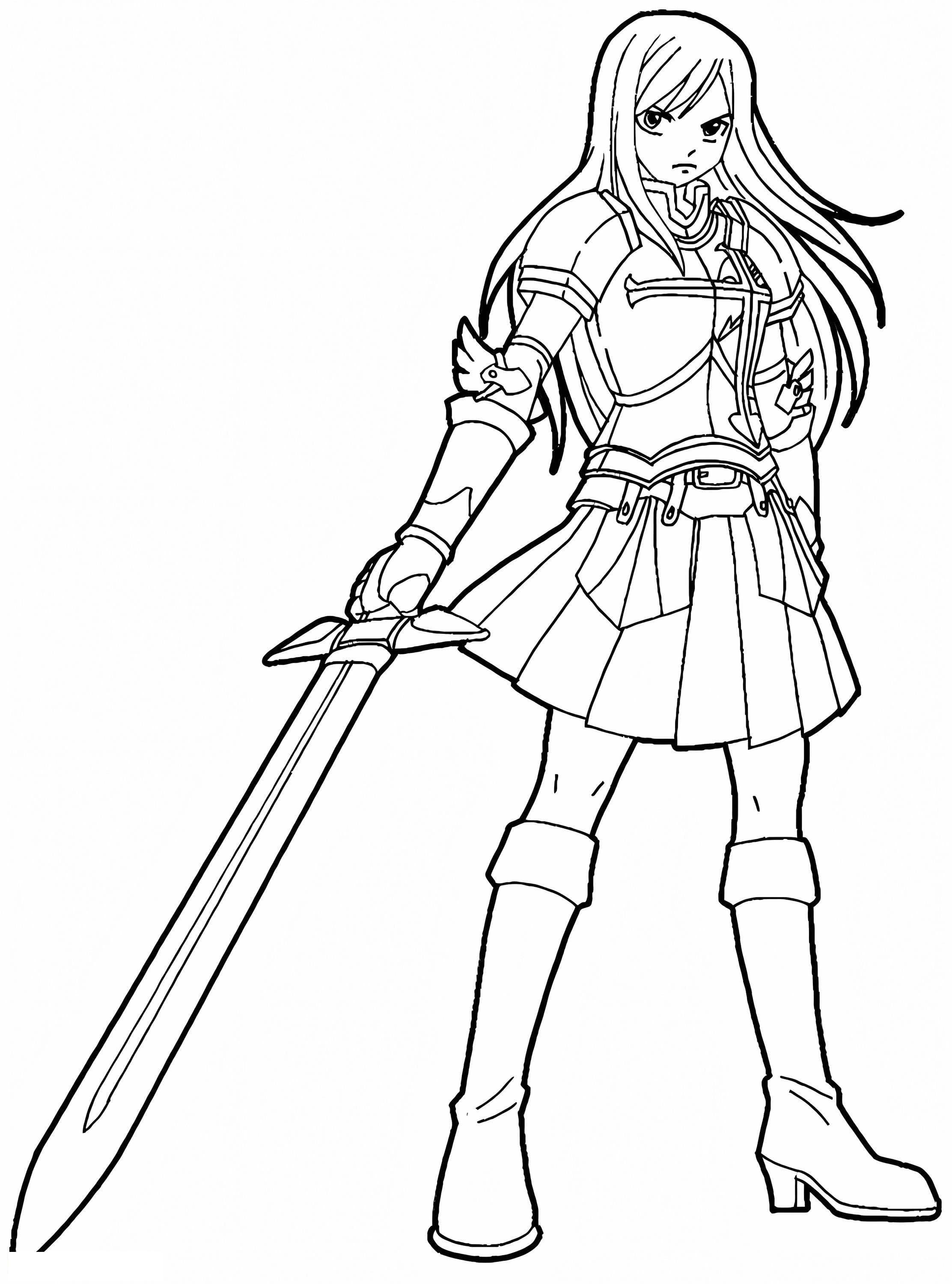 Erza De Fairy Tail 759X1024