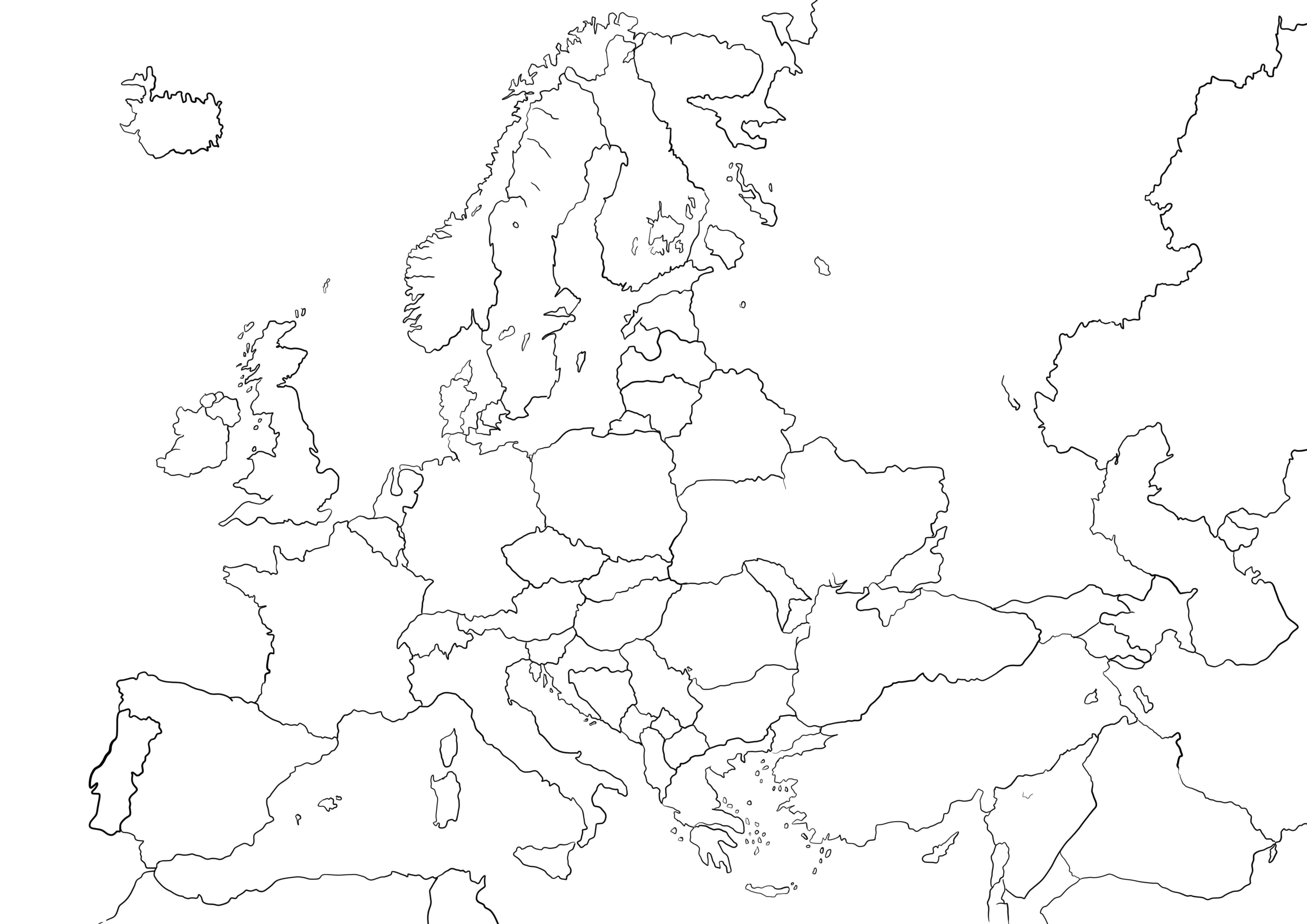 Mapa de Europa