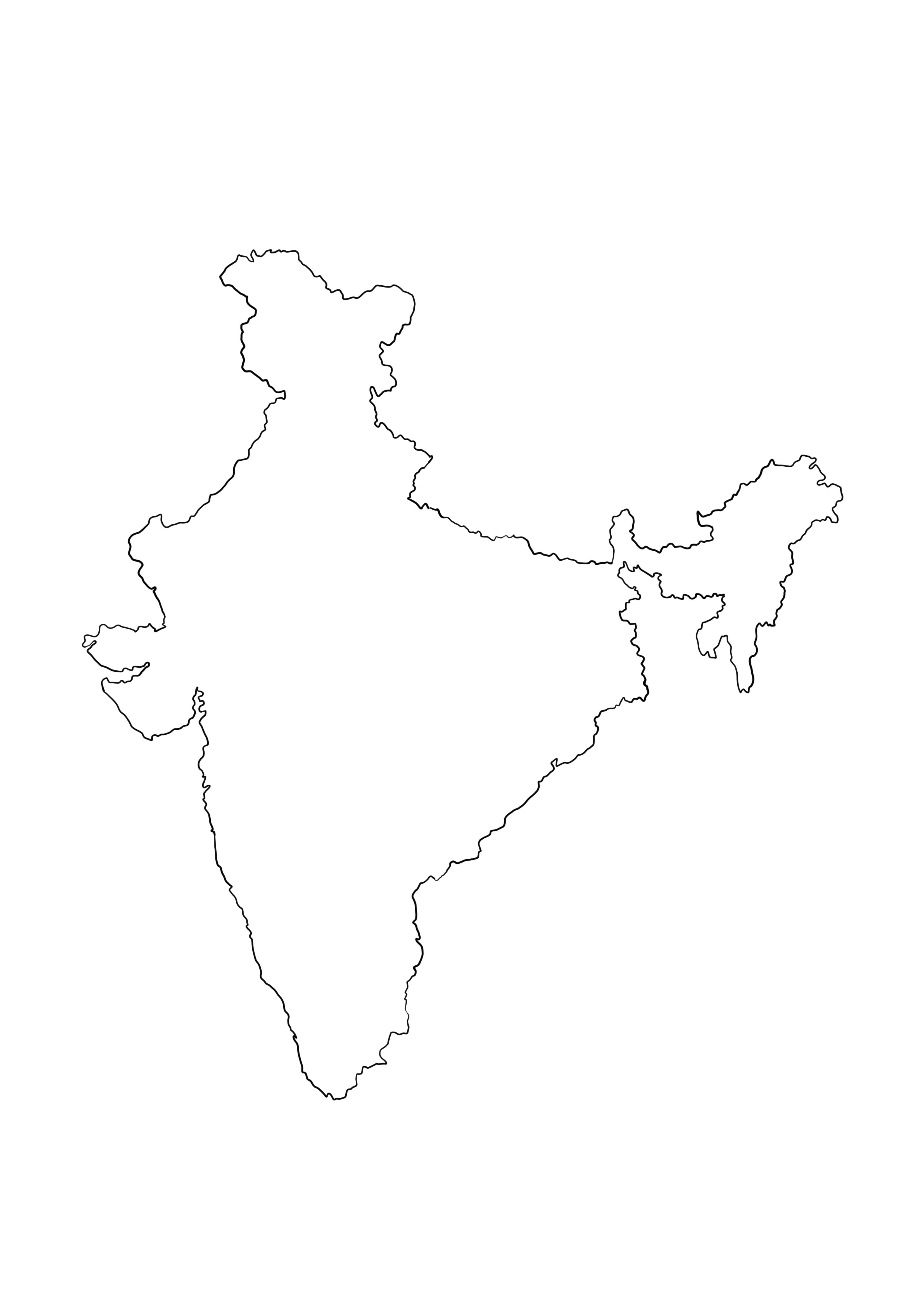 Mapa de India