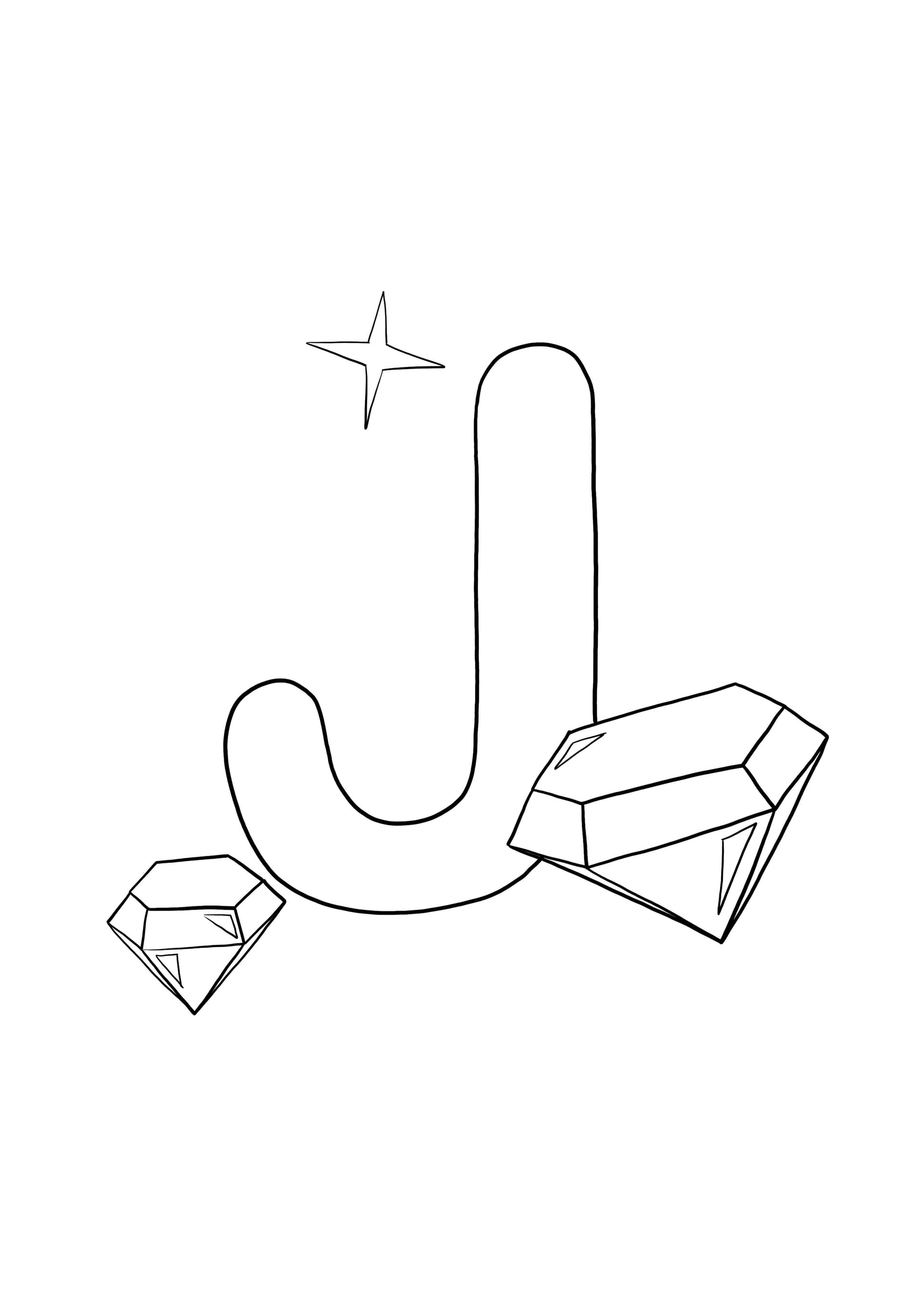 J for jewelry