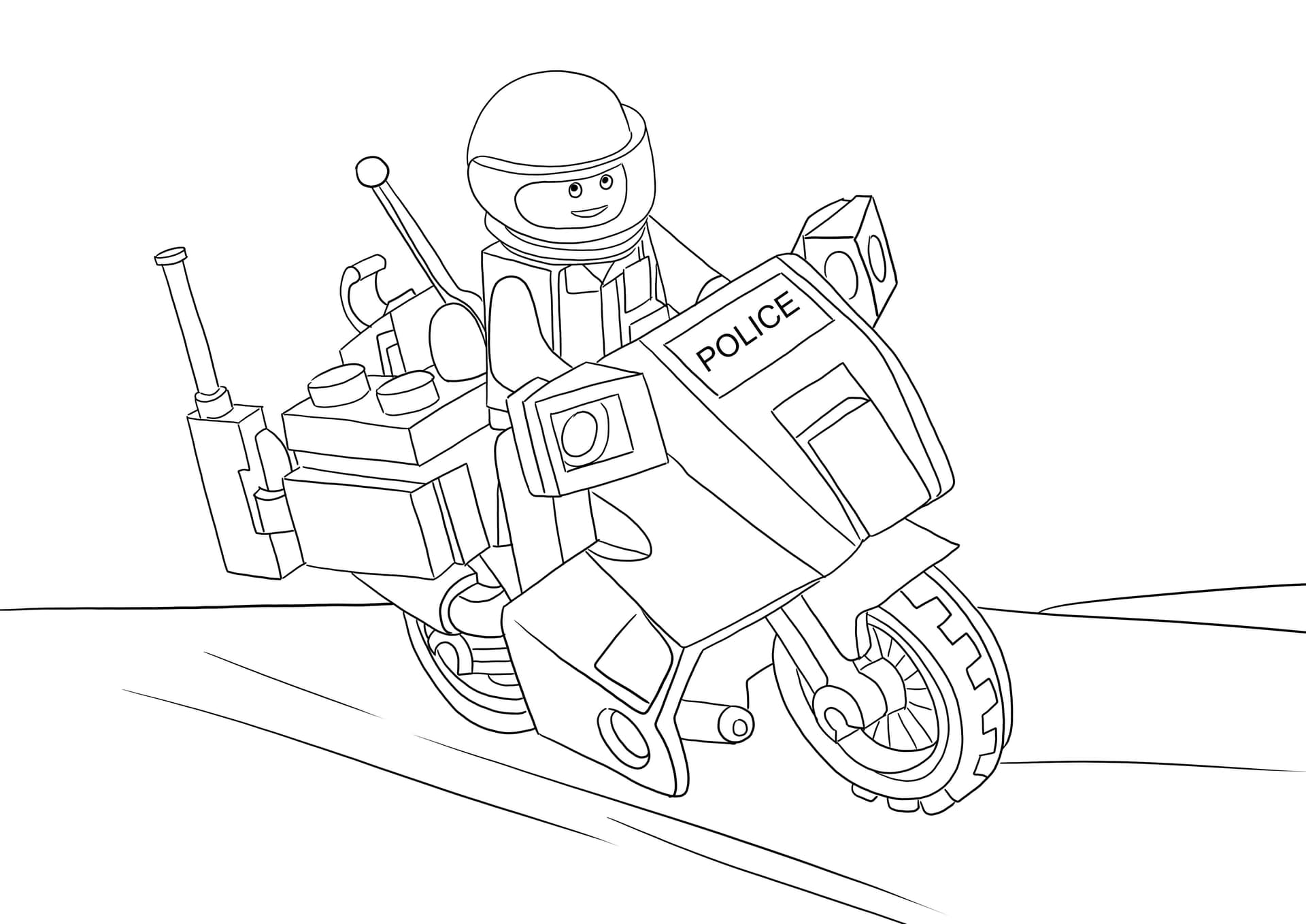 Lego Moto Police