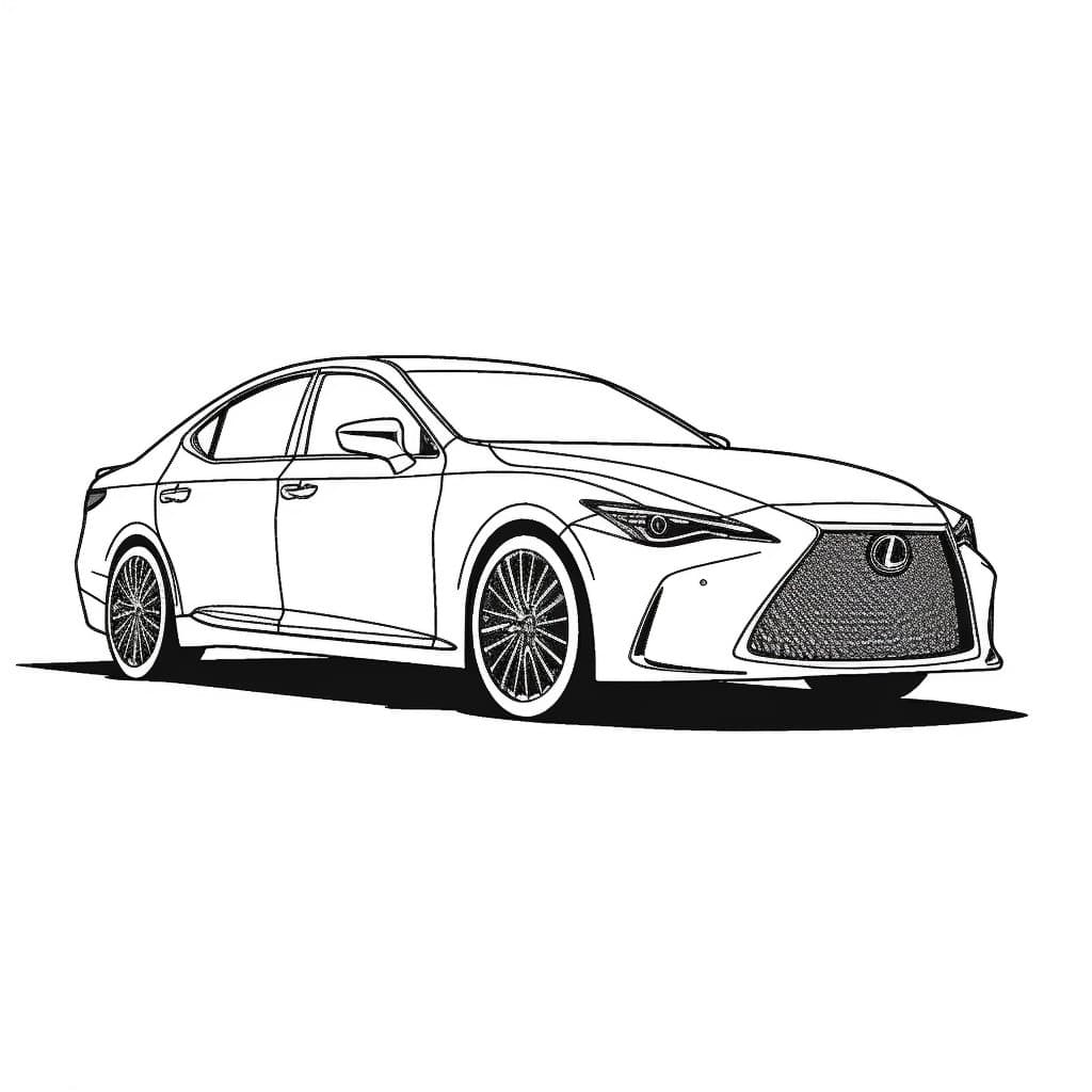 Lexus ES 350 F Sport 2024 1